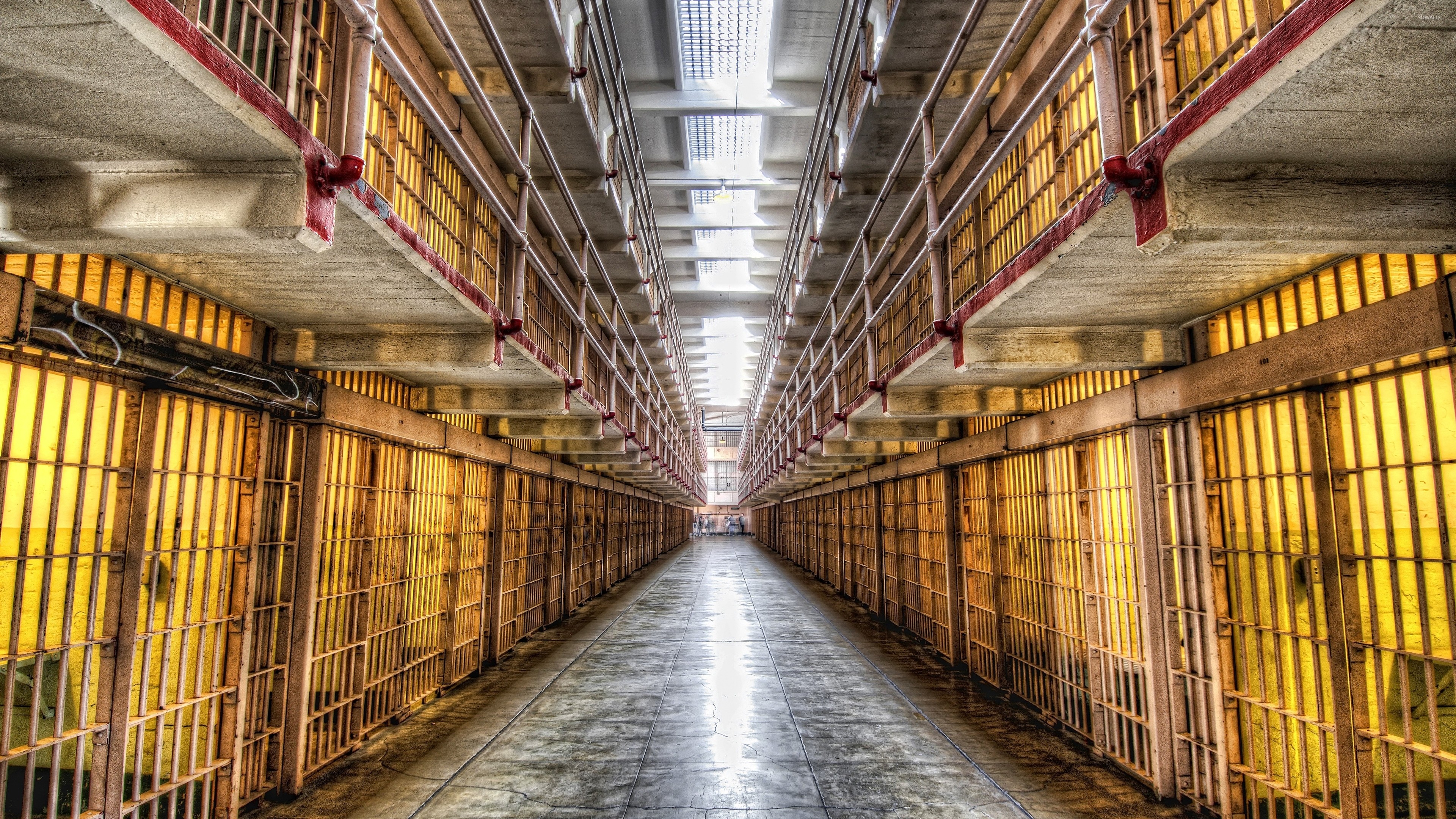 3840x2160 Alcatraz prison wallpaper