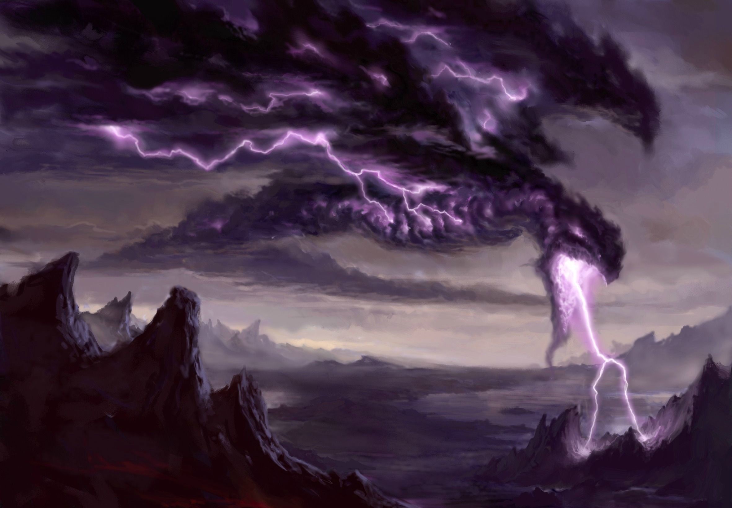 2362x1641 the lightning dragon Wallpaper Background