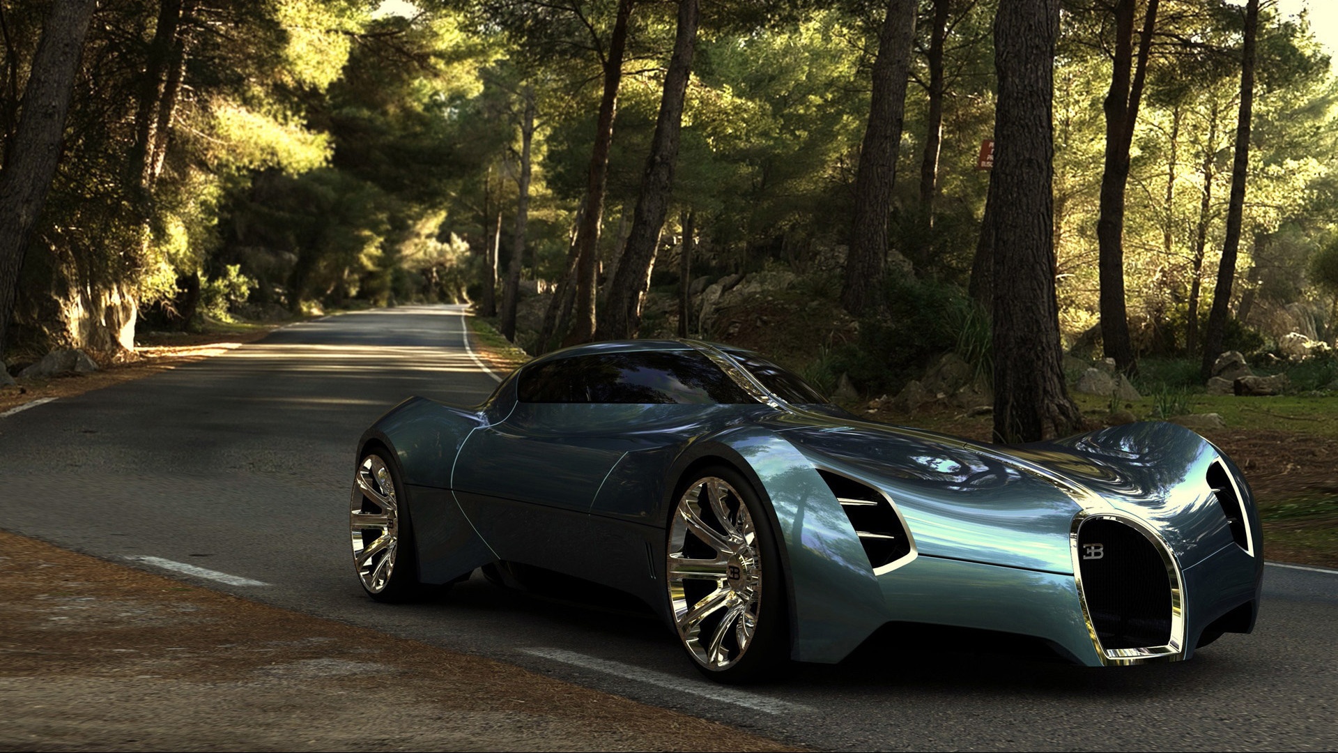 1920x1080 2025 Bugatti Aerolithe Concept