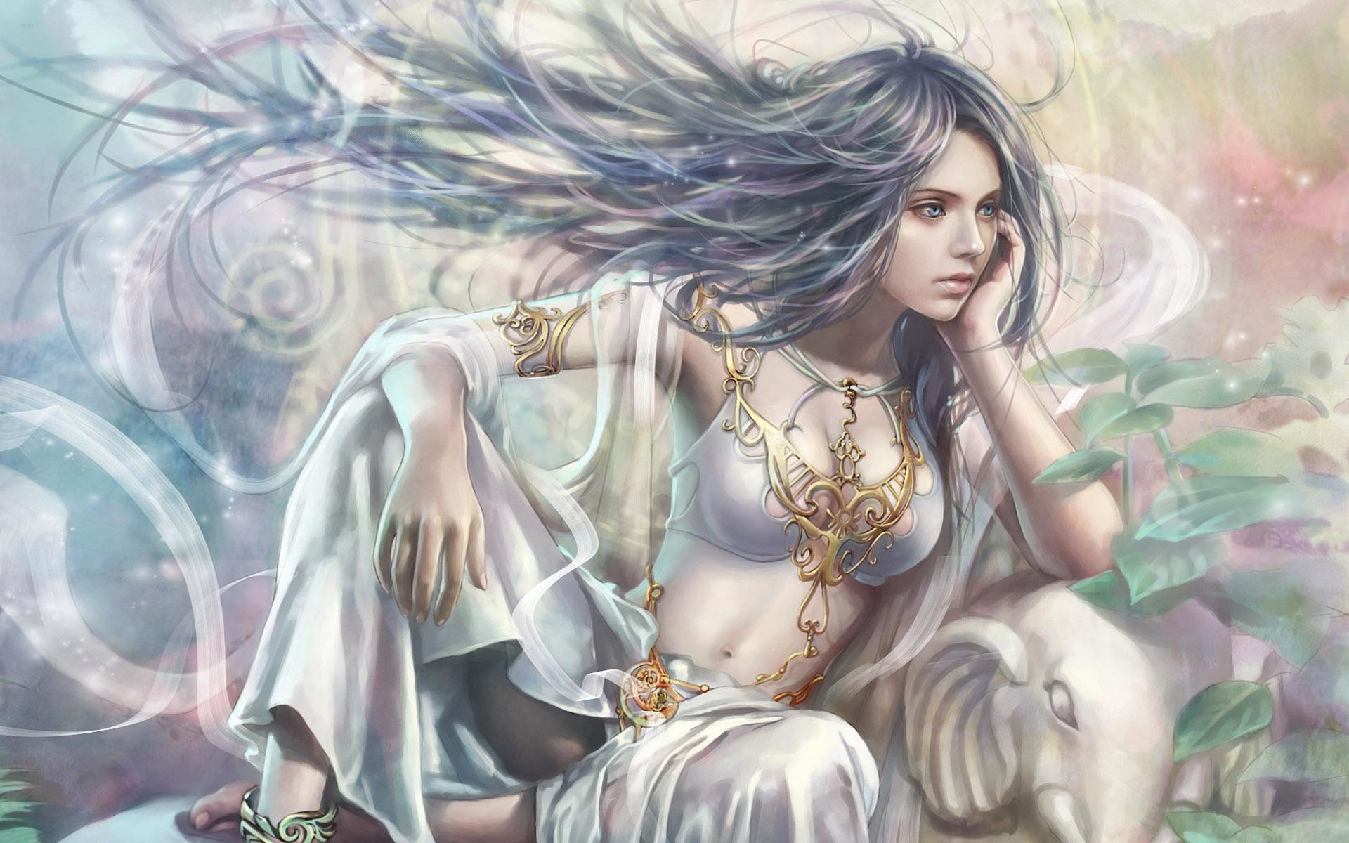 1920x1200 Fantasy images CG beautiful girl wallpaper by I-Chen Lin Taiwan HD wallpaper  and background photos