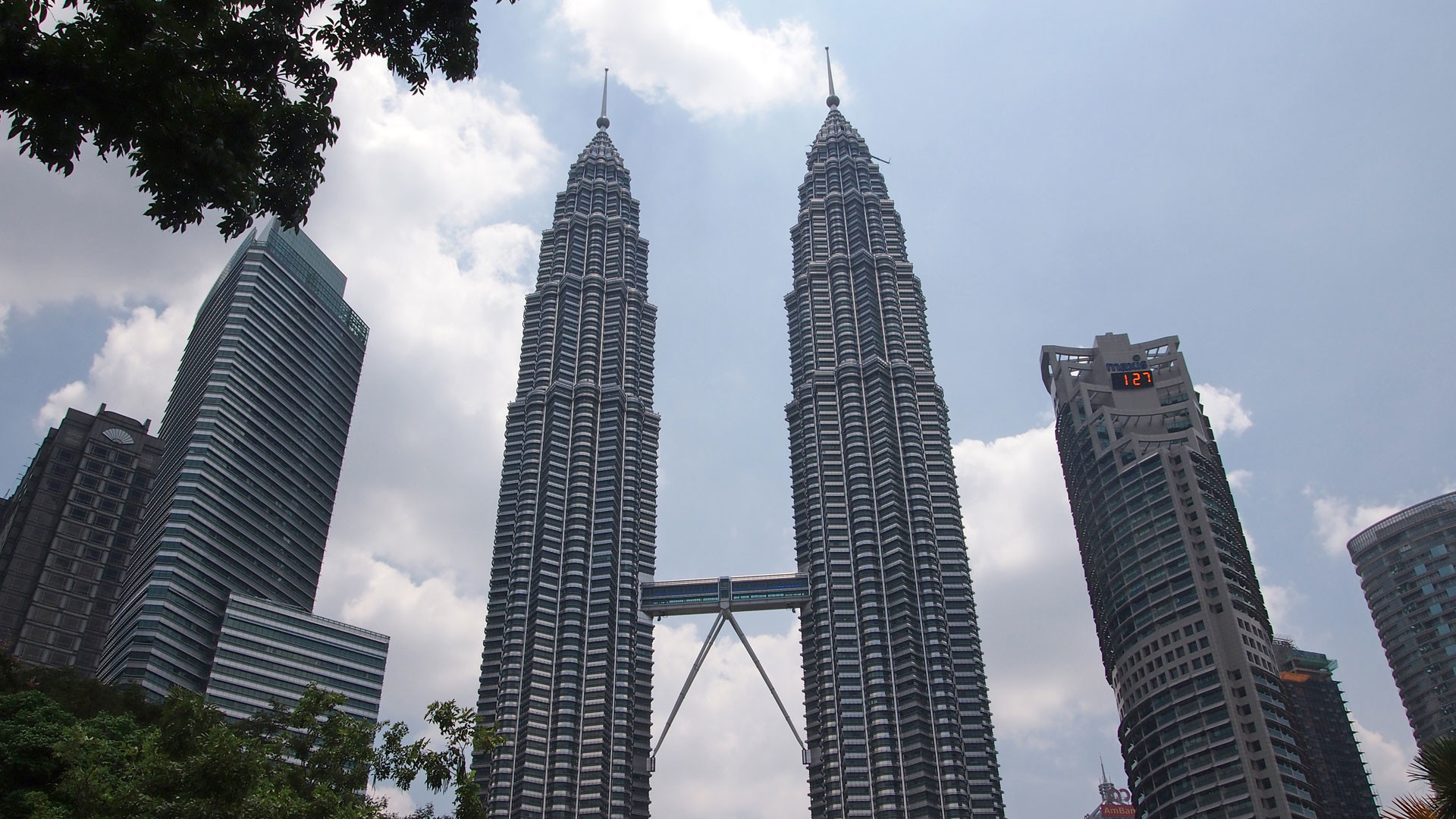 1920x1080 Die Petronas Twin Towers, Kuala Lumpur, Malaysia