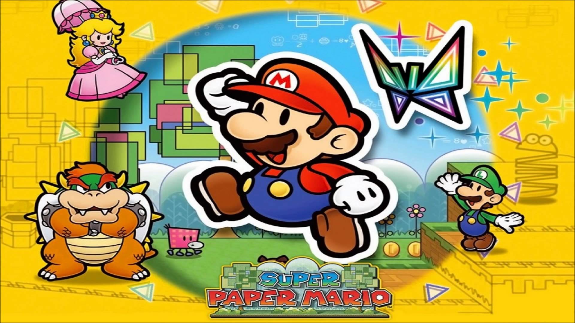 1920x1080 Super Paper Mario HD Wallpaper 7 - 1920 X 1080