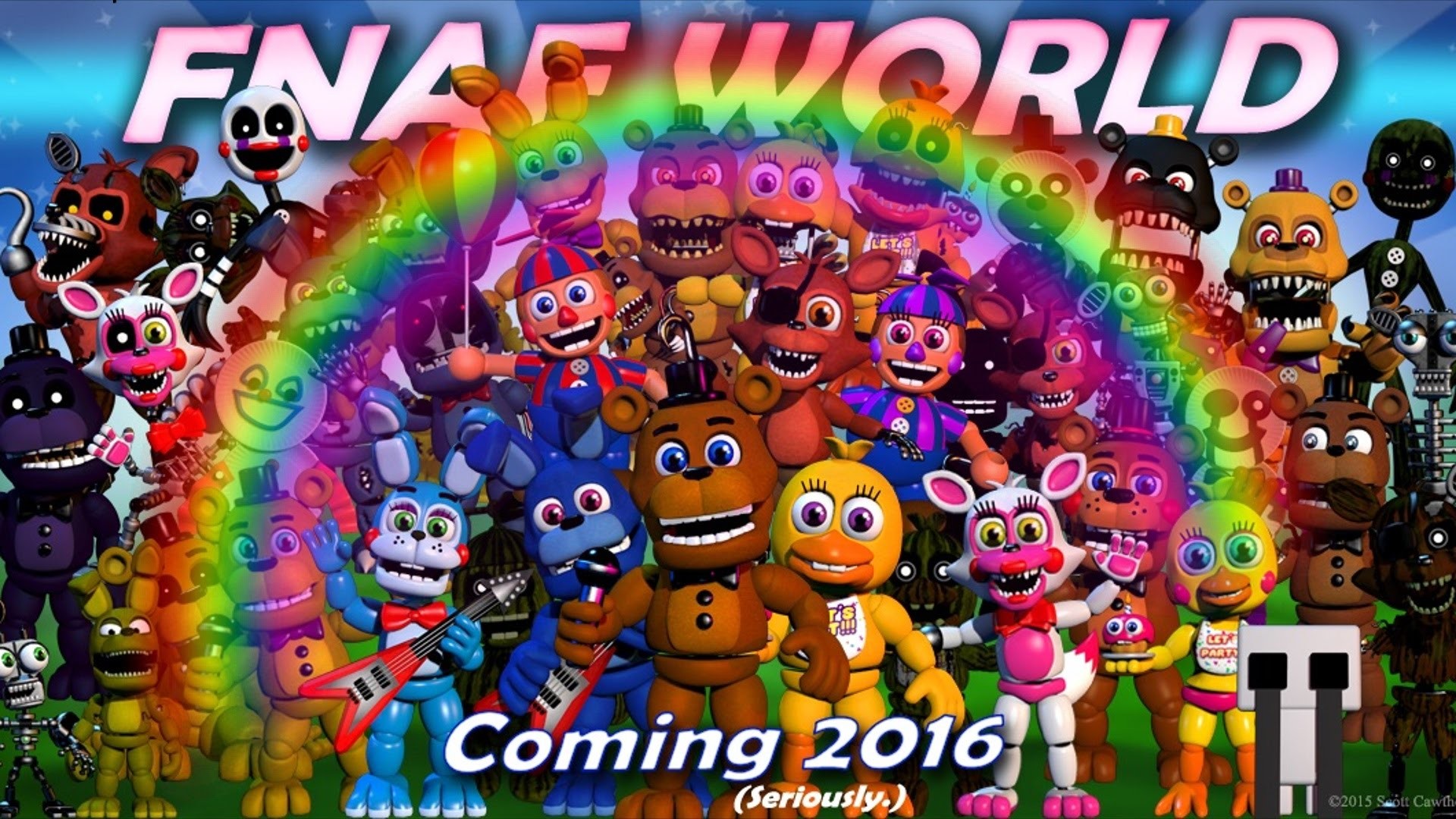 1920x1080 *NEW* FNAF WORLD TEASER | FNAF WORLD RPG | FNAF WORLD RELEASE DATE 2016
