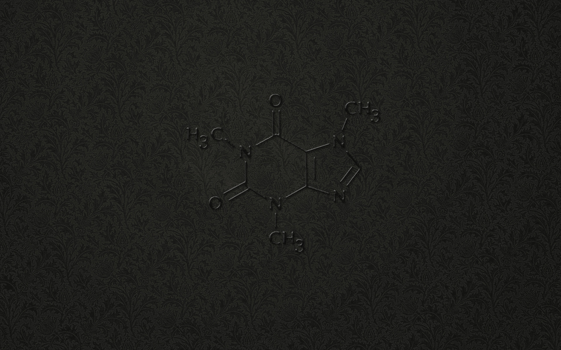 1920x1200 Caffeine Molecule Wallpaper by coshkun Caffeine Molecule Wallpaper by  coshkun