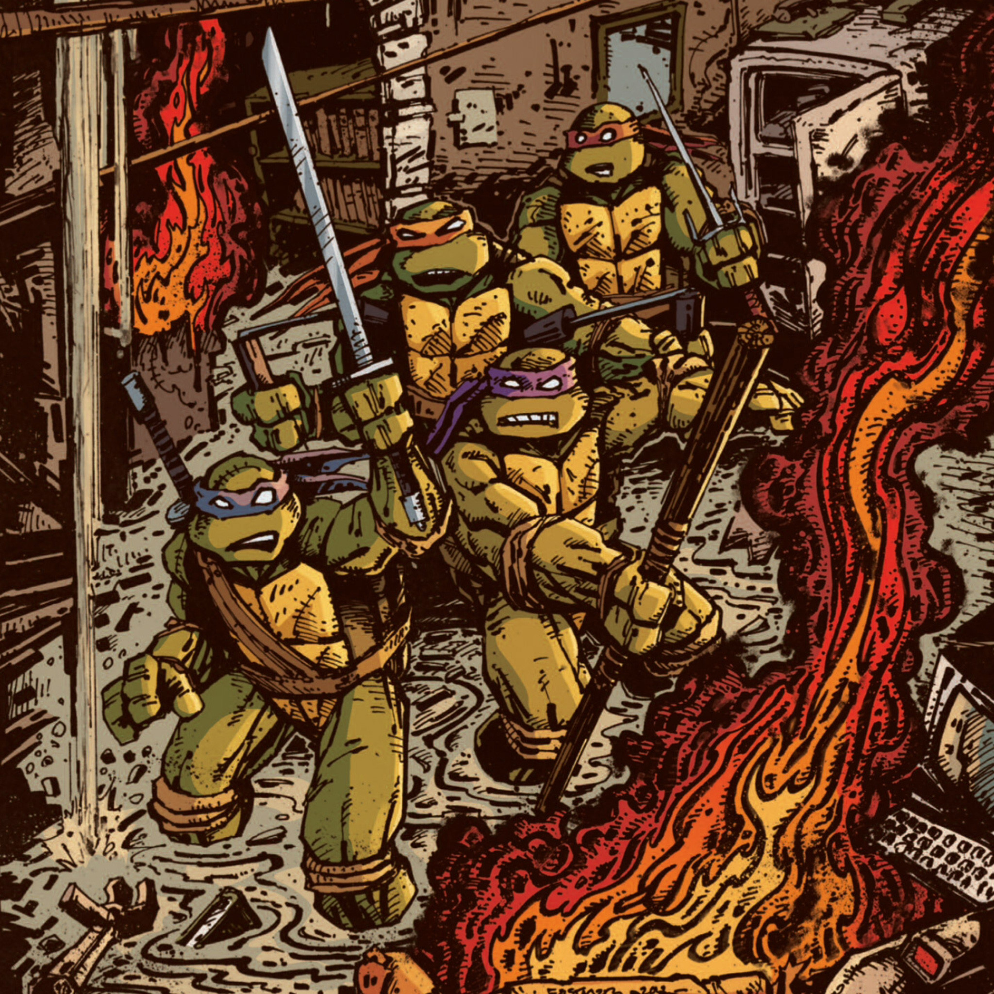 Teenage Mutant Ninja Turtles Mutant Mayhem 4K Wallpaper iPhone HD Phone  2081k