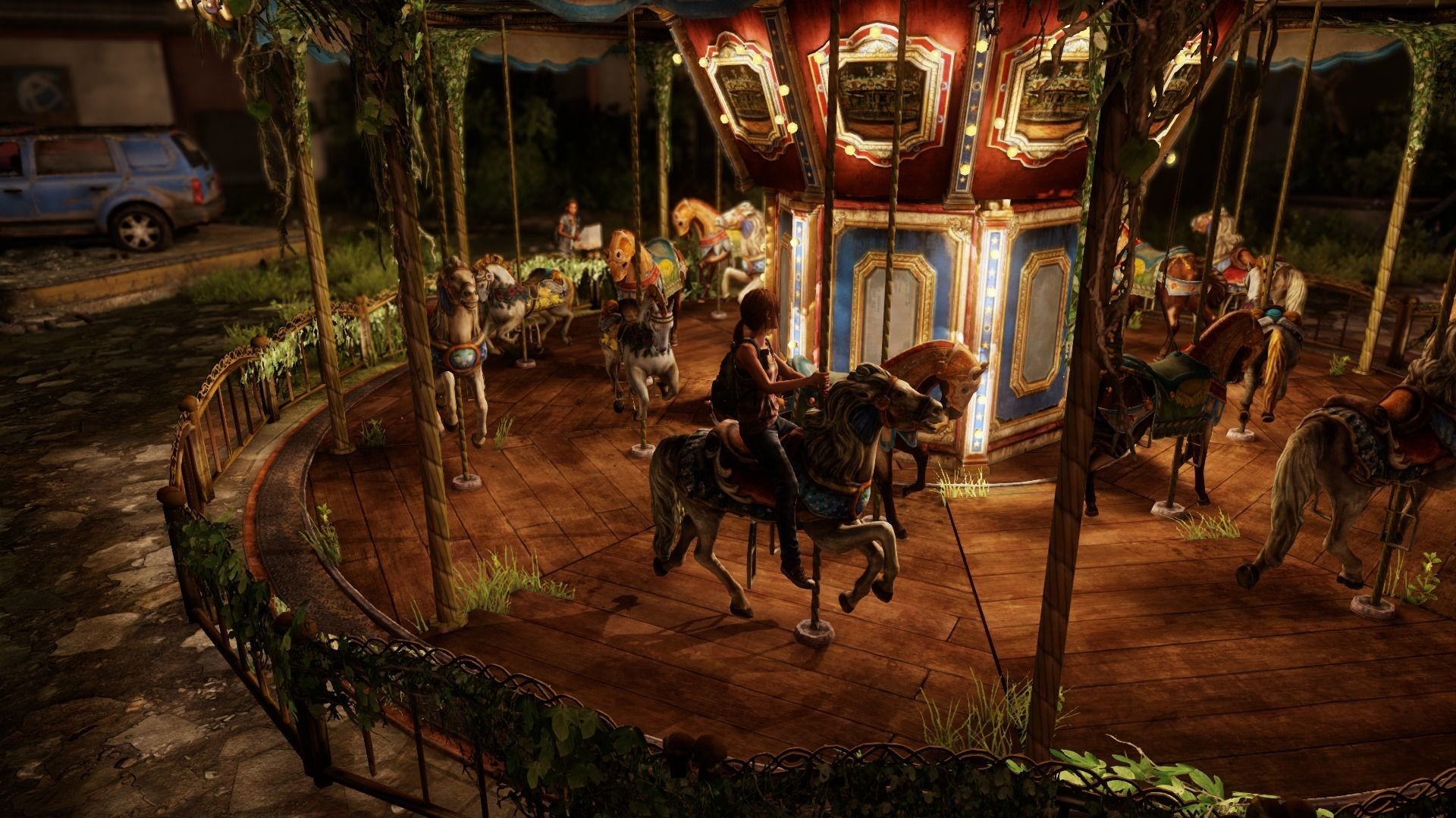 1920x1080 Taking a ride on the merry-go-round.