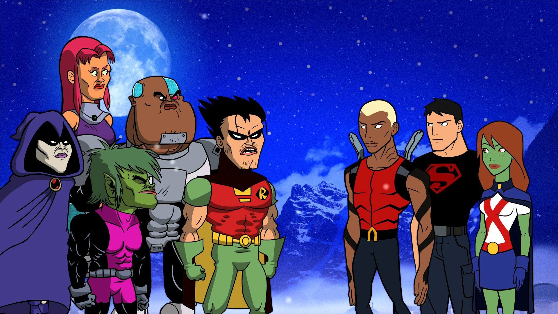 1920x1080 First footage from Young Justice's return in Teen Titans Go! crossover |  SYFY WIRE