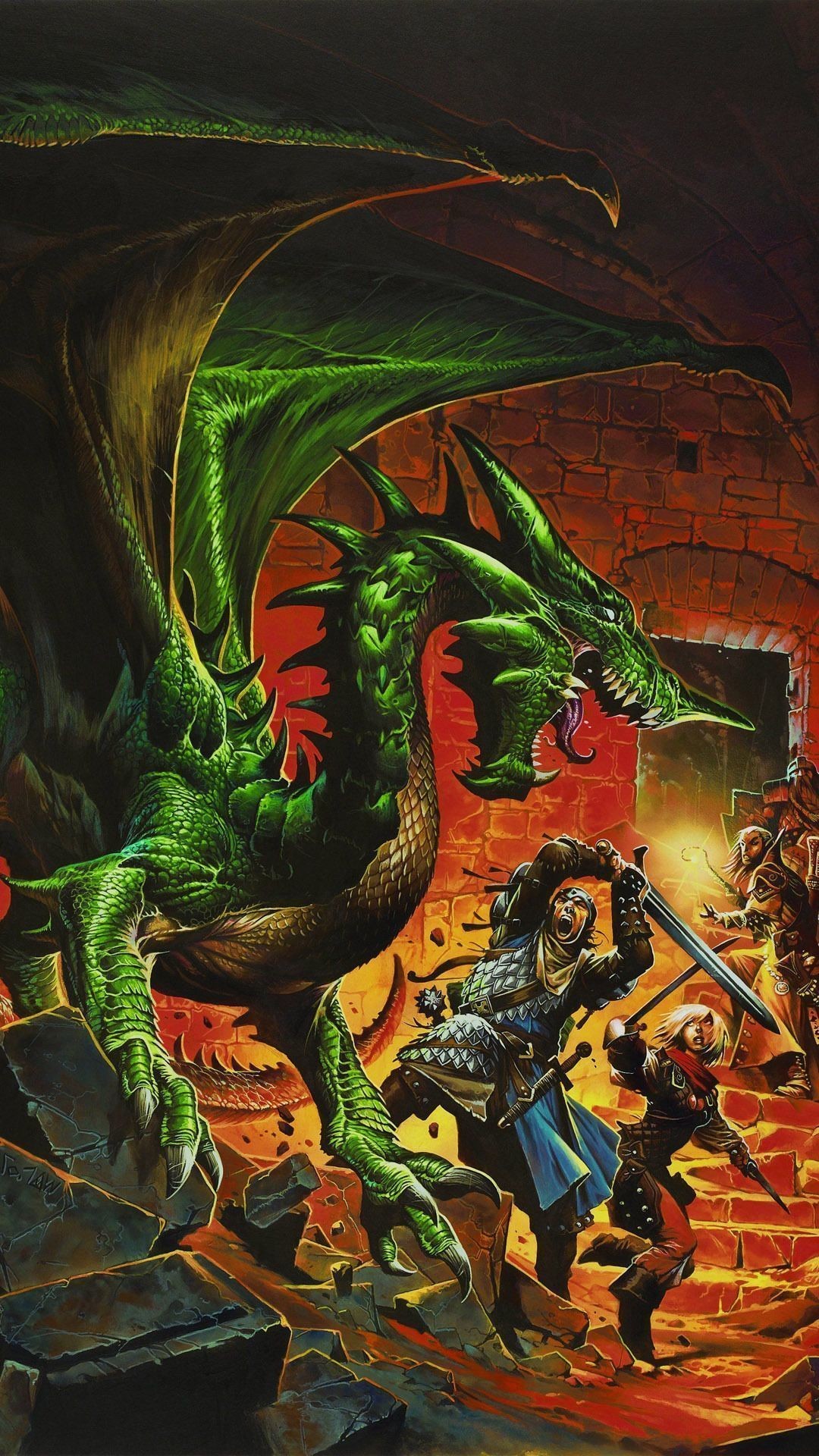 1080x1920 Dungeons & Dragons Mobile Wallpaper 9247