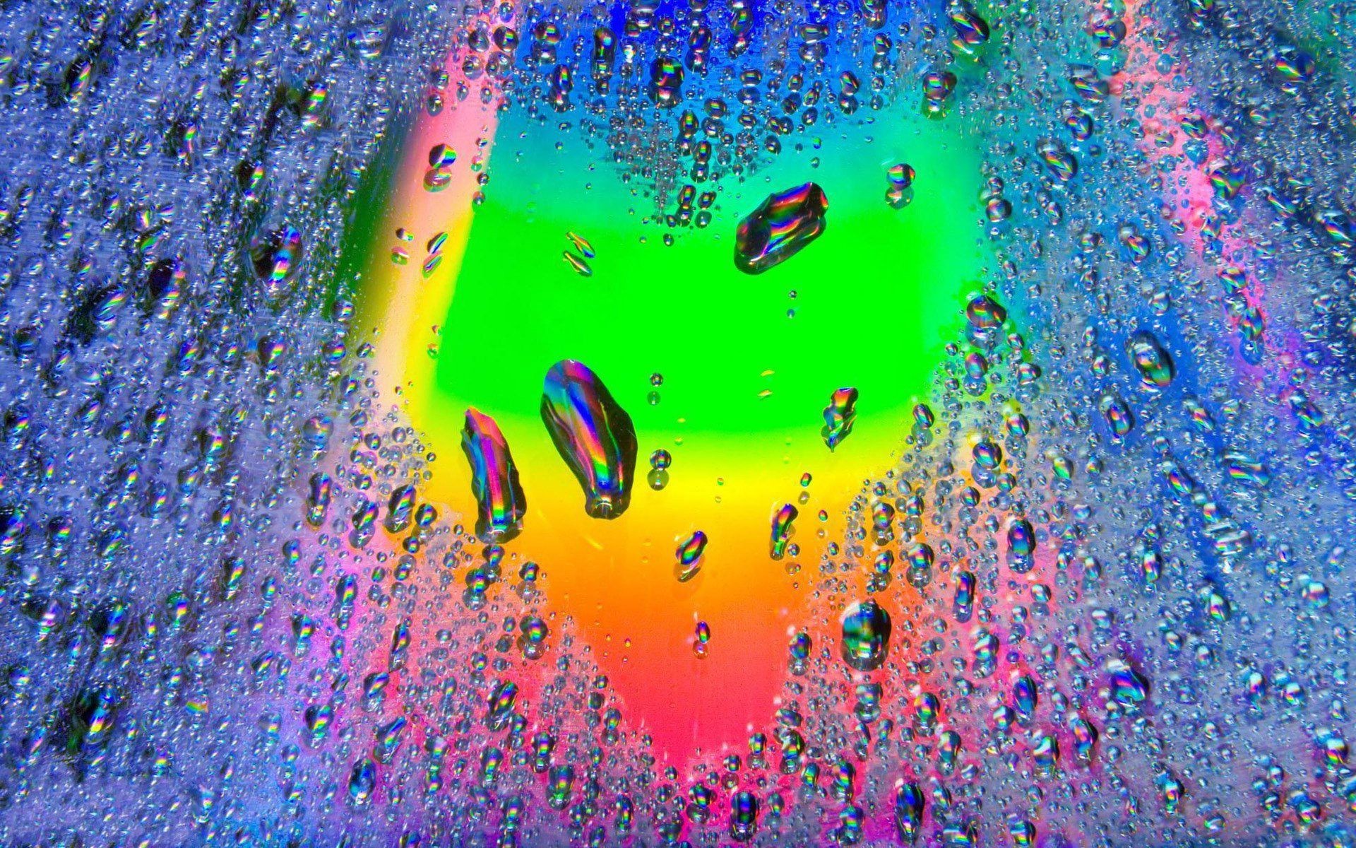 1920x1200 Rainbow heart HD Wallpaper 1920x1080 Rainbow heart HD Wallpaper 