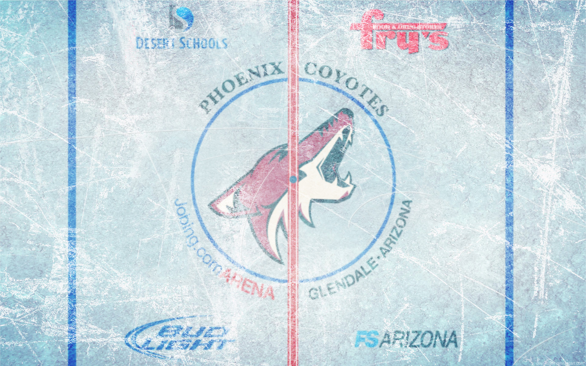 1920x1200 ... Jobing.com Arena Ice Wallpaper by DevinFlack