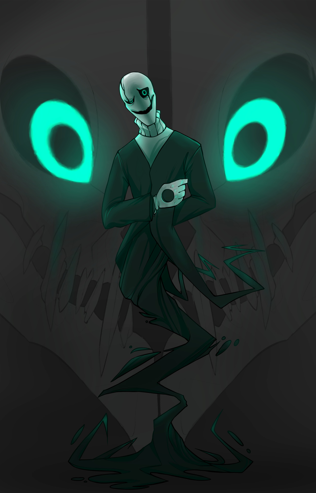 1280x1994 Dr. WingDings Gaster by KrimalFancey on DeviantArt