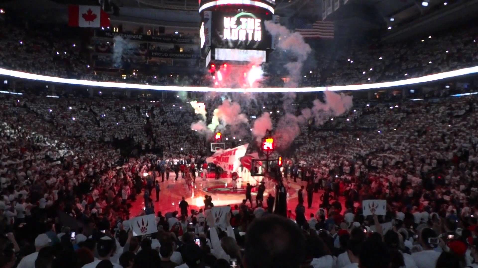 1920x1080 Playoff Atmosphere: Toronto Raptors Game 5 Player Introduction - YouTube