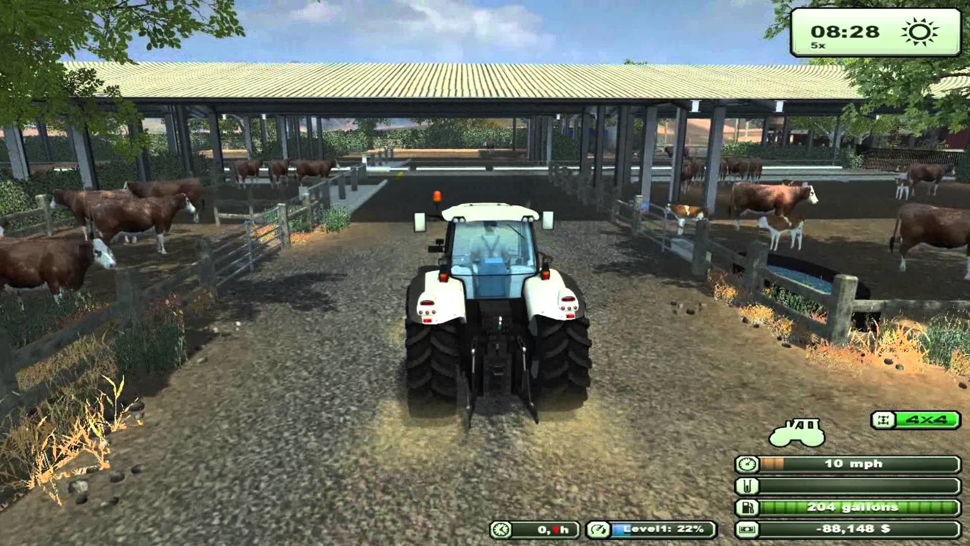 1920x1080 Farming Simulator 2013 - New Map "USA" a lot of great detail check it out!  - YouTube