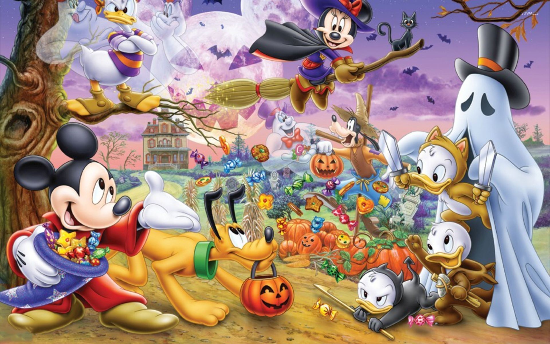 1920x1200 Disney's Halloween wallpaper