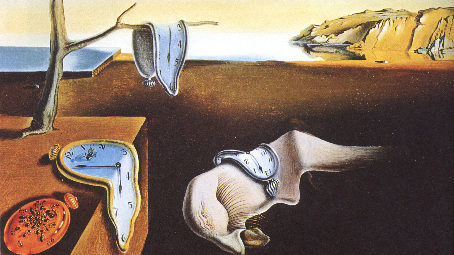 1920x1080 Salvador Dali, 1931, The Persistence Of Memory, Salvador Dali  ...