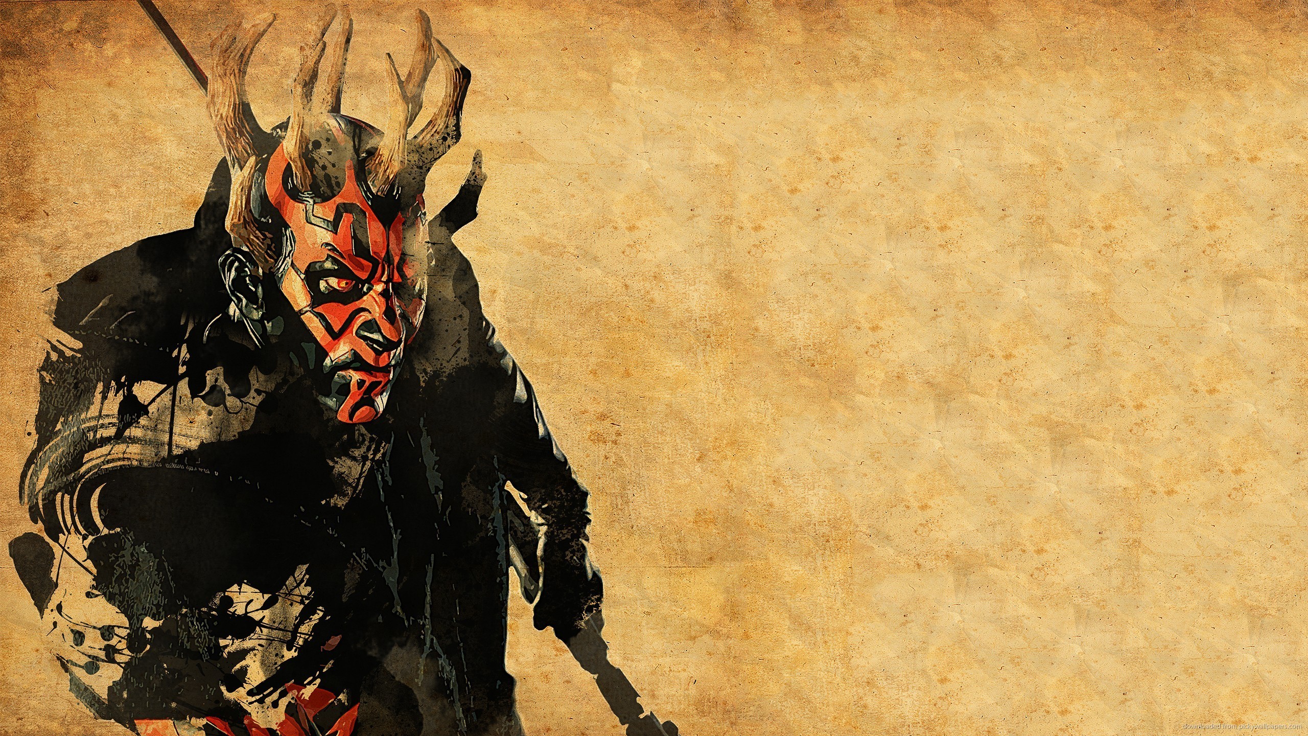 2560x1440 Horned Darth Maul for 