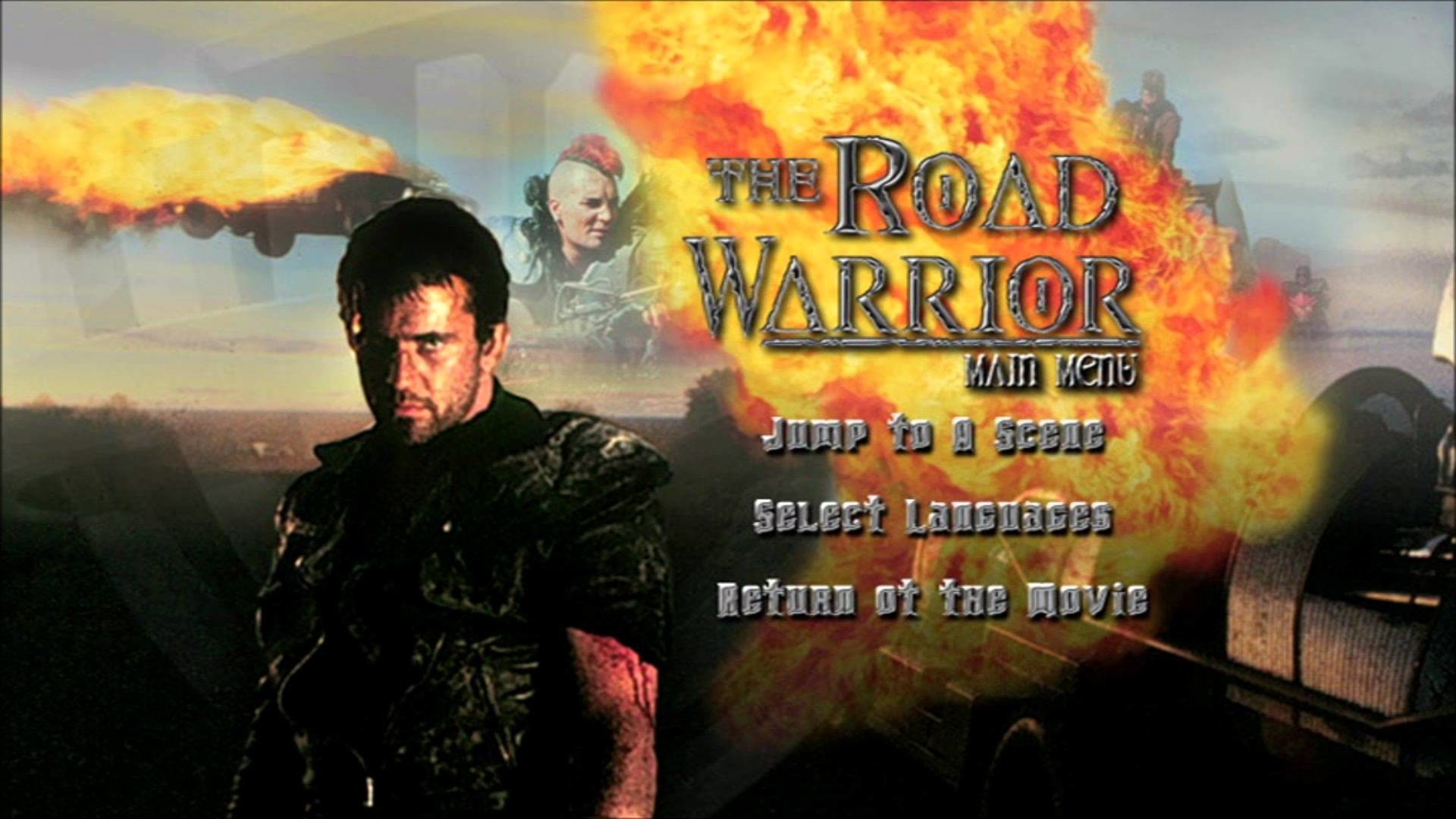 1920x1080 Mad Max 2: The Road Warrior - UK DVD Menu