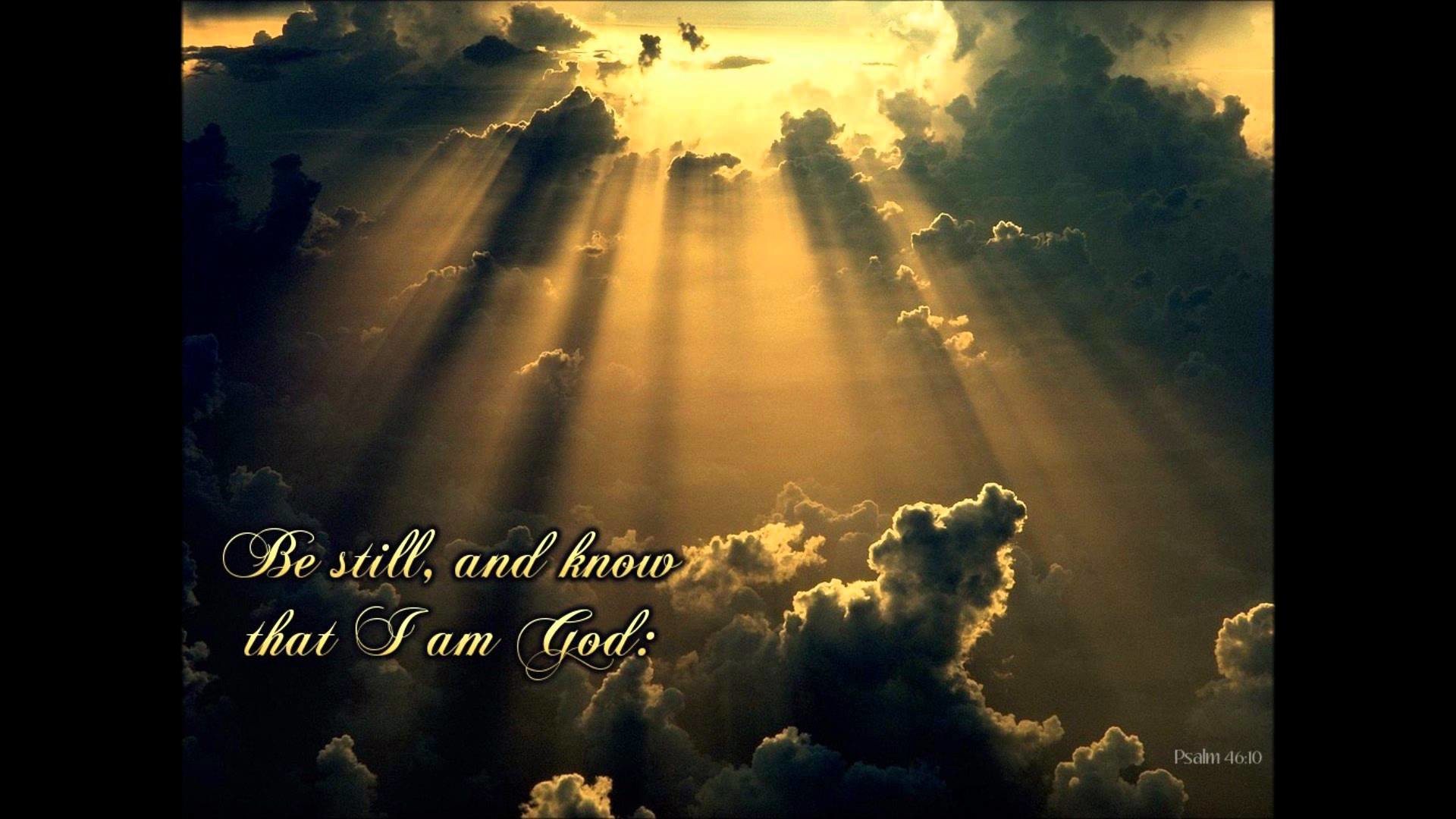 1920x1080 Jenny Nolen message on Be Still and Know That I Am God based on Psalm 46 10