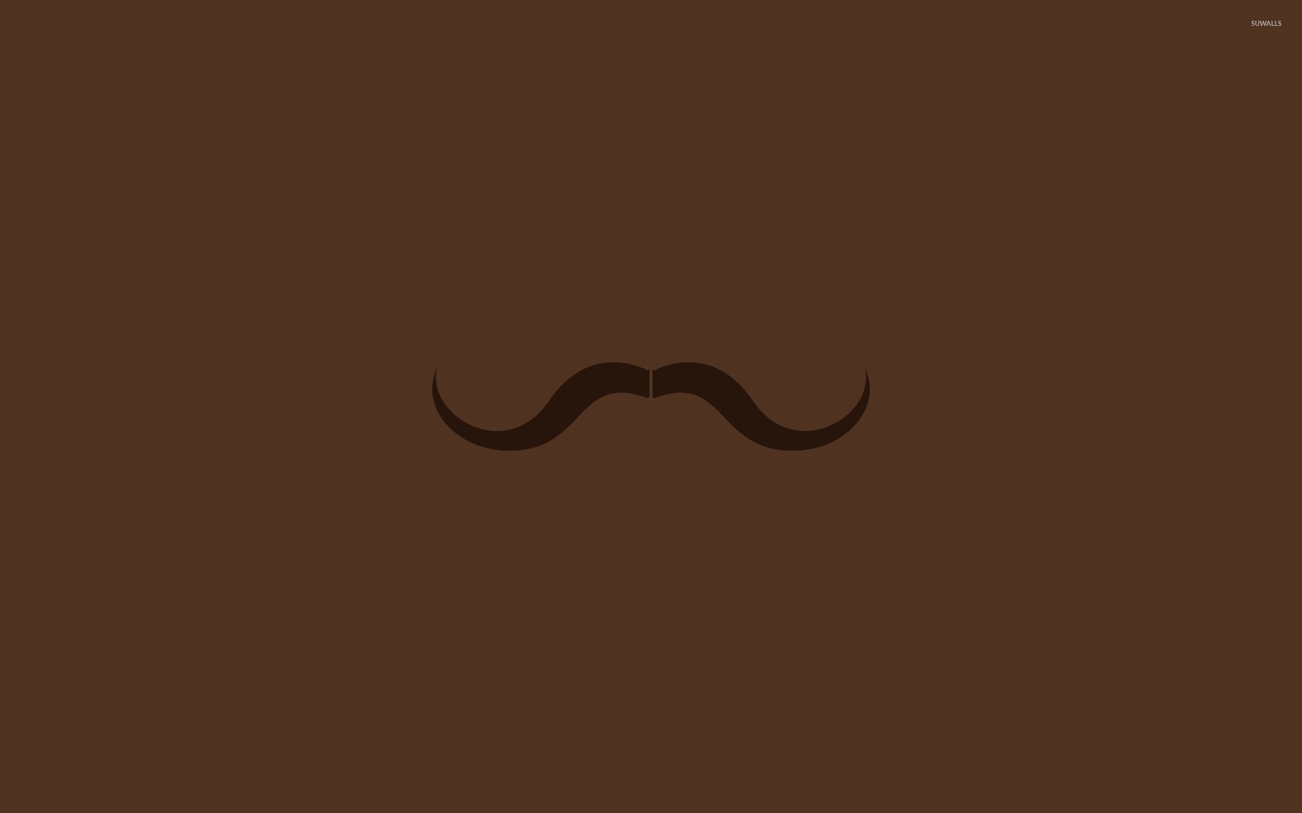 2560x1600 Brown moustache wallpaper