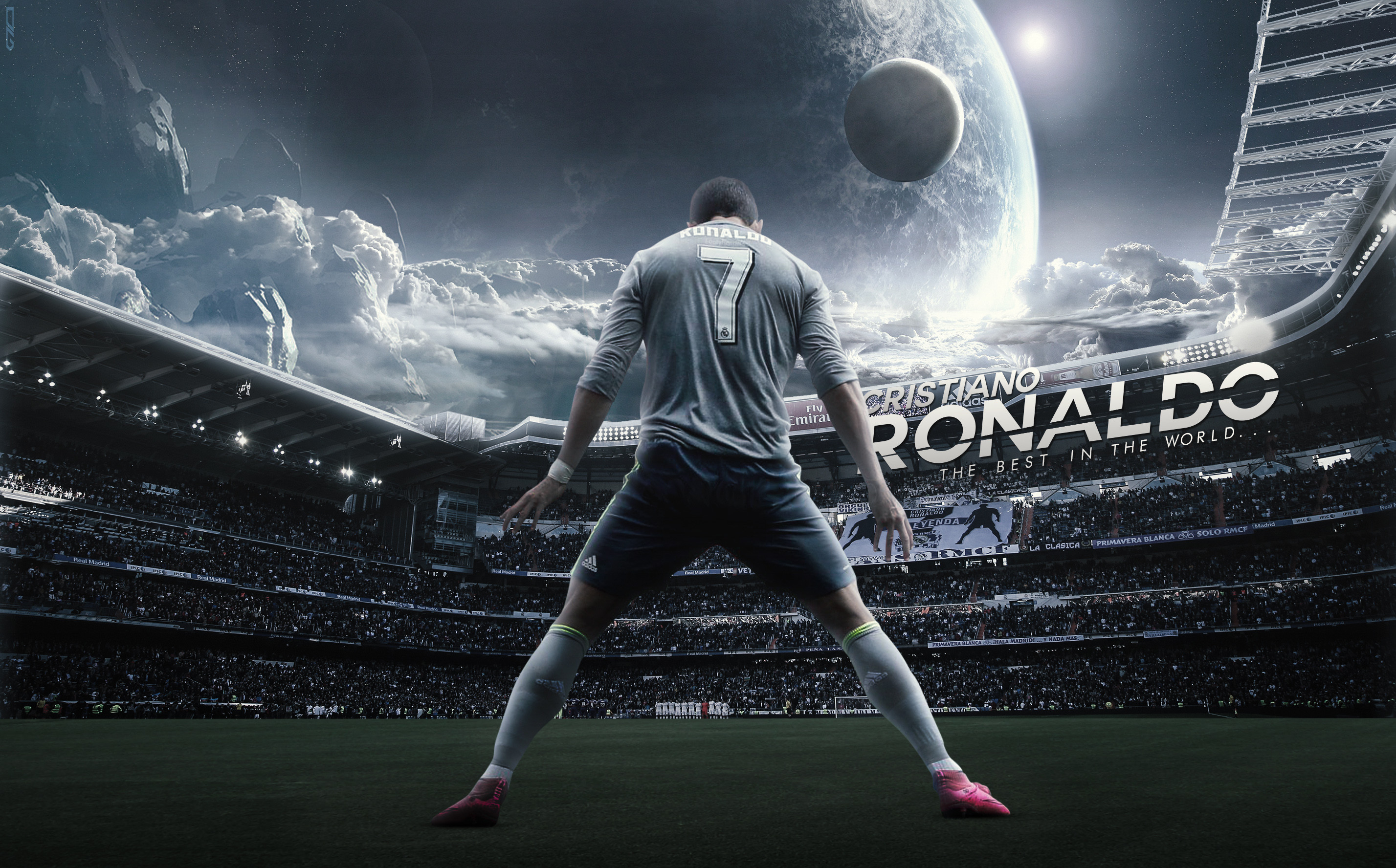 2855x1776 Cristiano Ronaldo - Wallpaper by DanialGFX Cristiano Ronaldo - Wallpaper by  DanialGFX