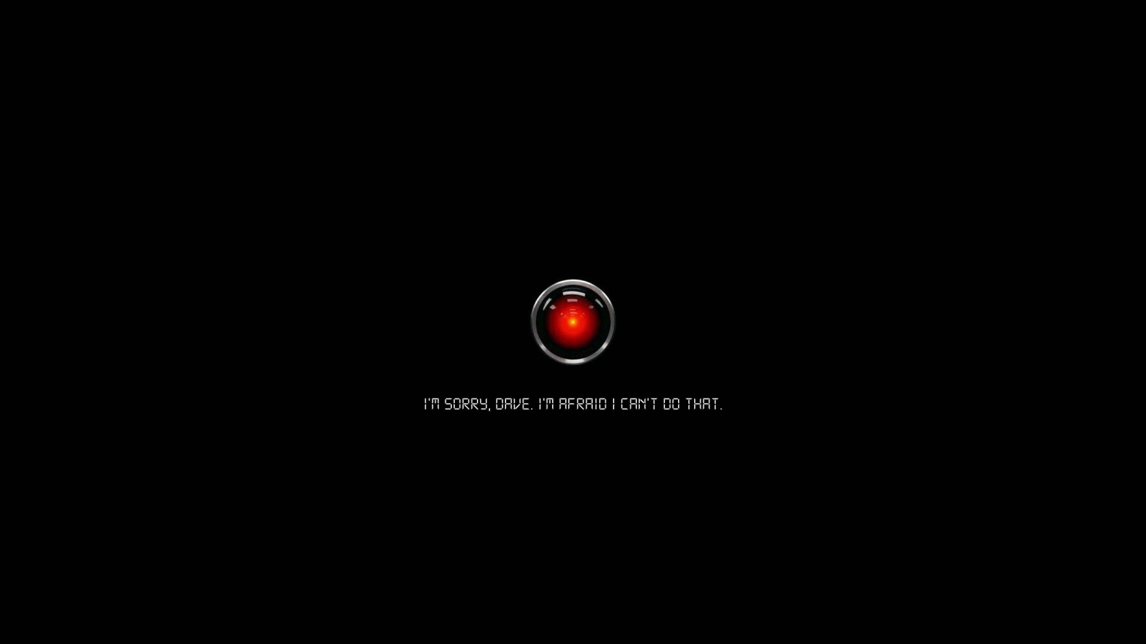 3840x2160 2001 a space odyssey hal 9000 Ultra or Dual High Definition: 2560x1440 .