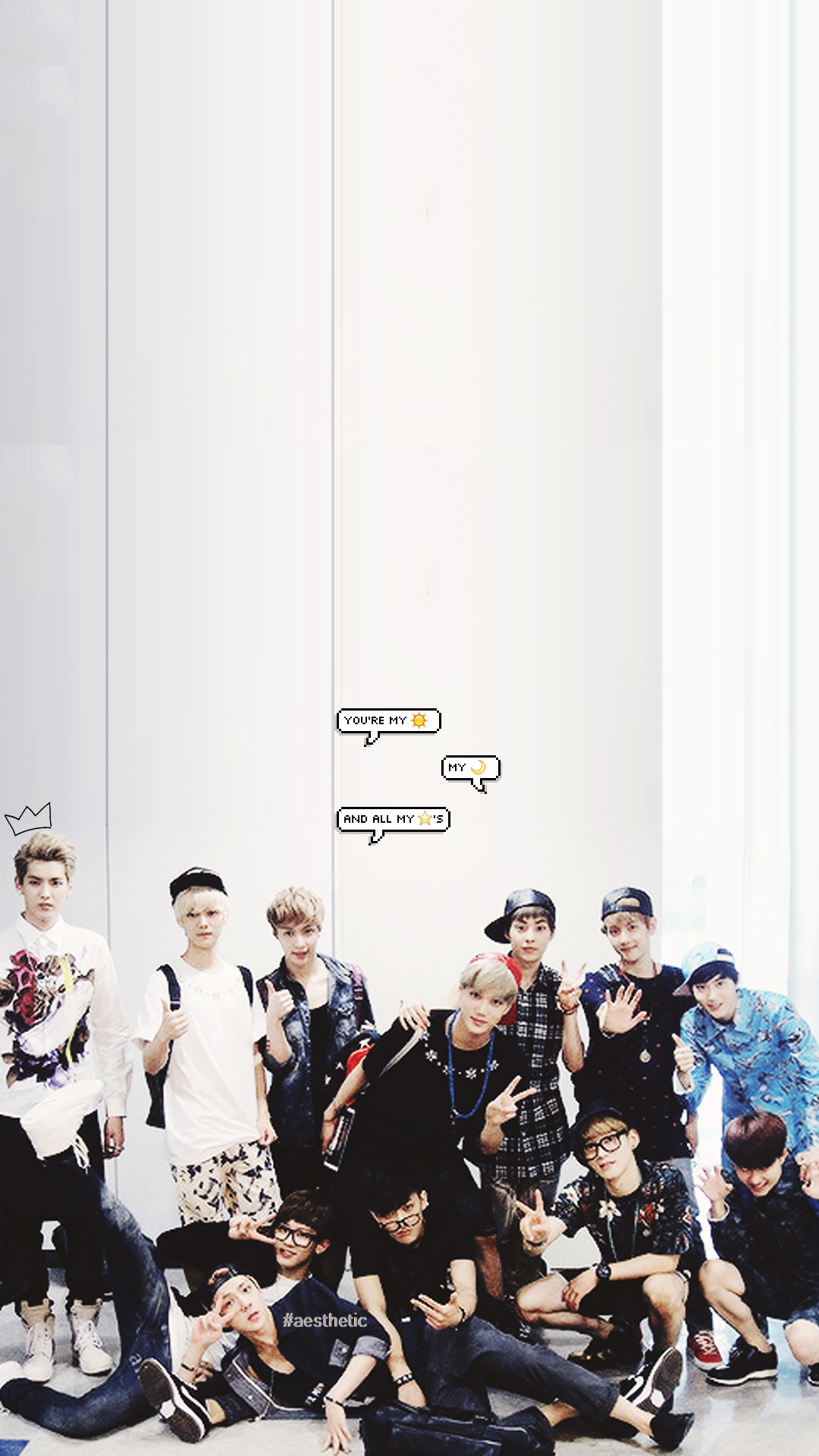 1080x1920 “exo ot12 iphone wallpapers (4) requested by @parknmychanyeol | hey, here. “
