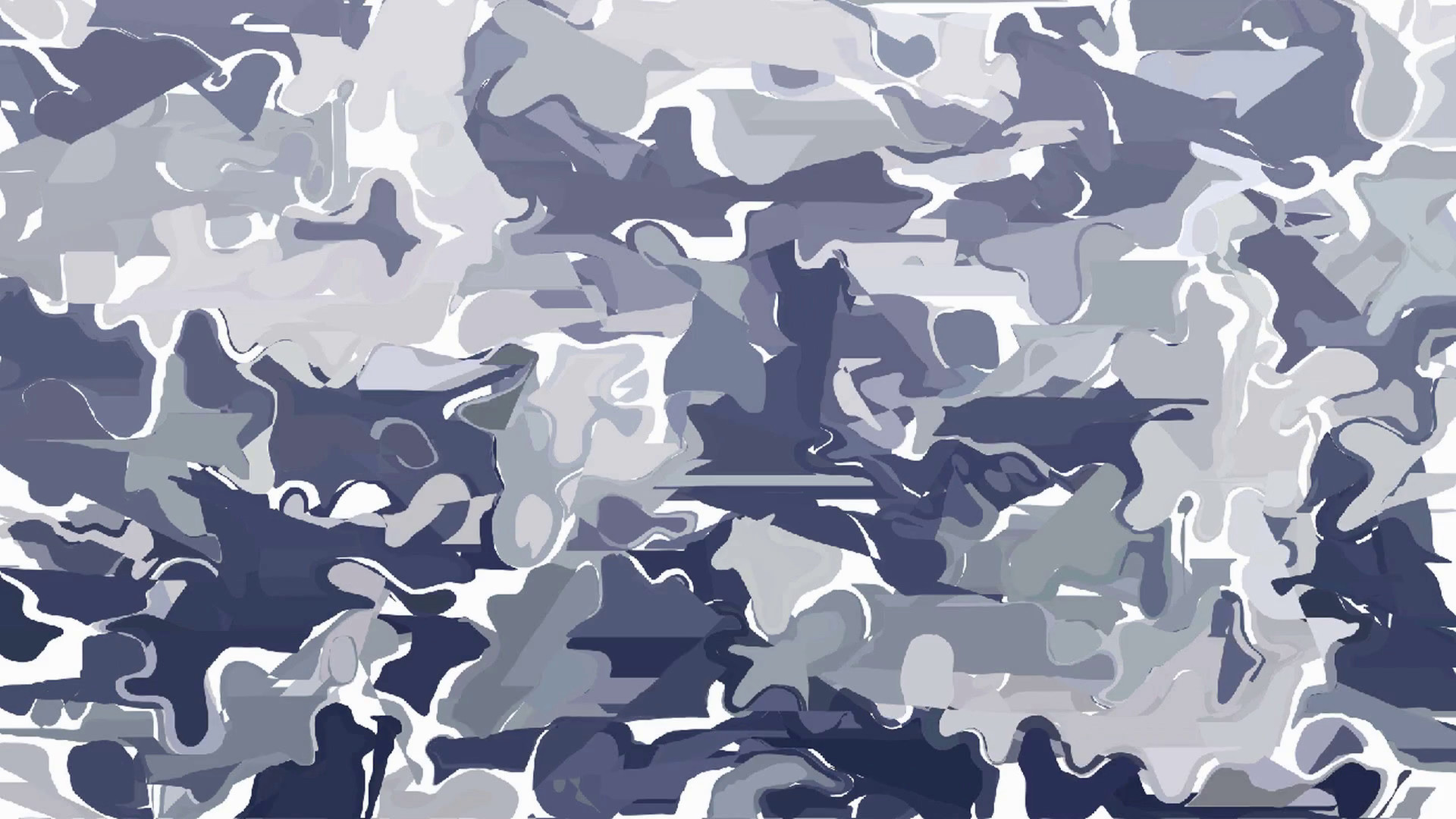 1920x1080 Moving camouflage background forms by abstract animated shapes. From white  to blue and cold gray colors. Motion Background - Storyblocks Video