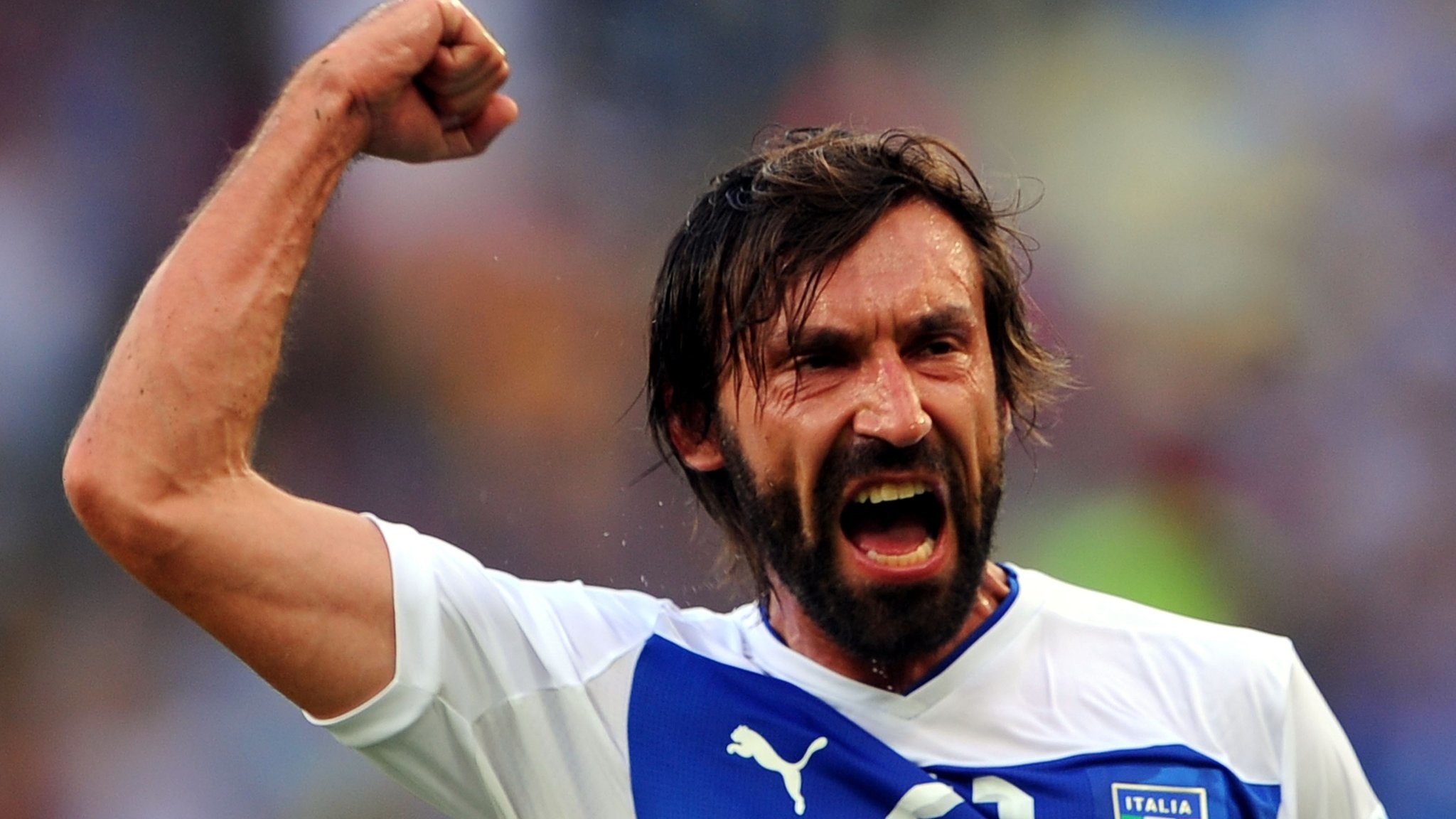 2048x1152 Andrea Pirlo has finished his career with a roll of honour that includes  six Serie A titles and the 2006 World Cup