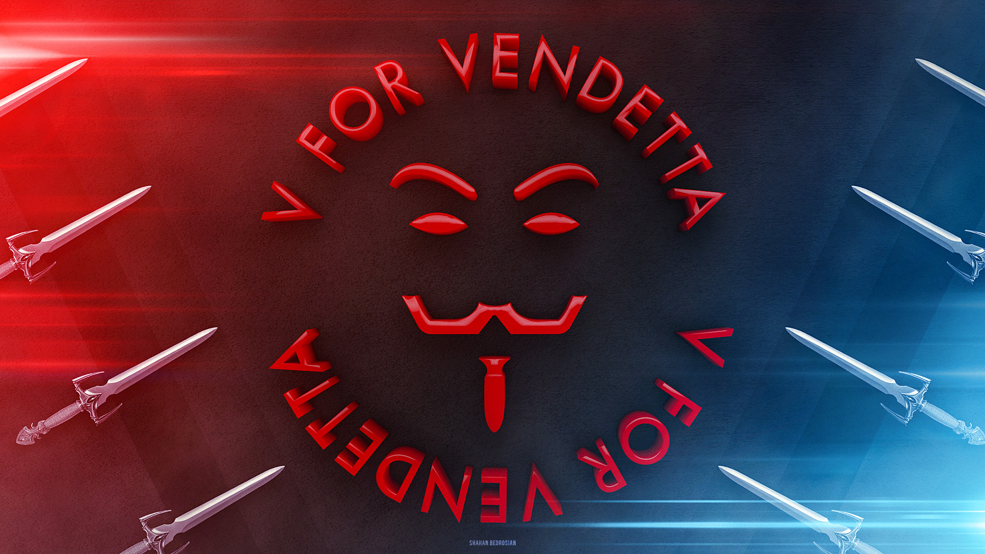 1920x1080  V for Vendetta. How to set wallpaper on your desktop? Click the  download link from above and set the wallpaper on the desktop from your OS.
