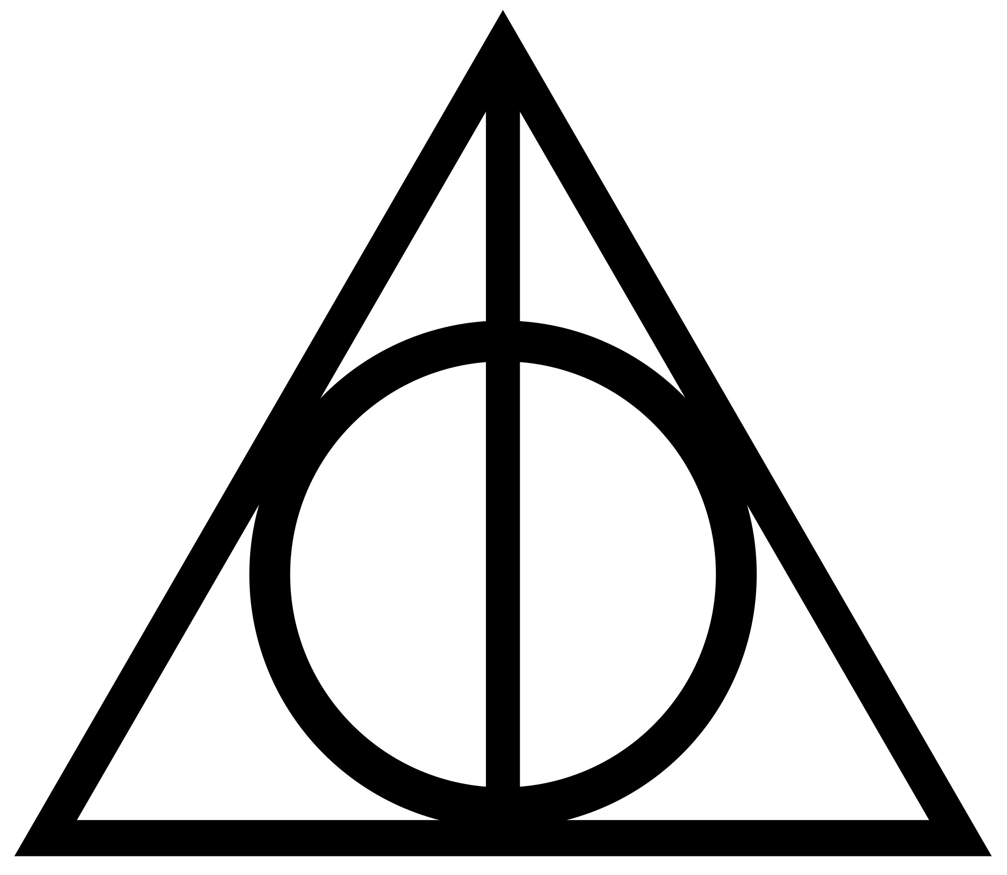 2000x1738 3 answers: Did JK Rowling create the Deathly Hallows symbol? What .