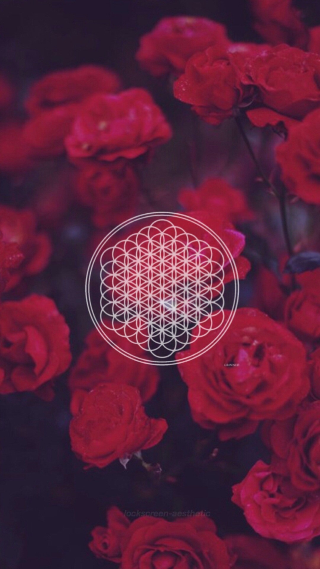 1082x1920 bring me the horizon, flowers, and wallpaper image