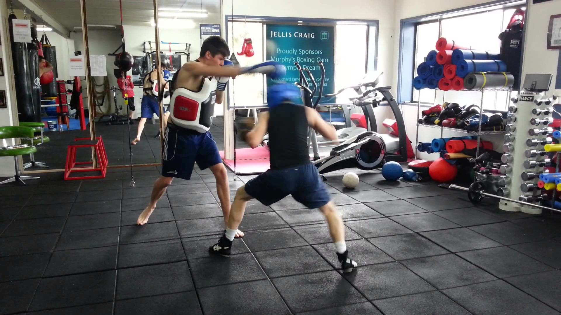 1920x1080 Boxing training at Murphy's Boxing gym.