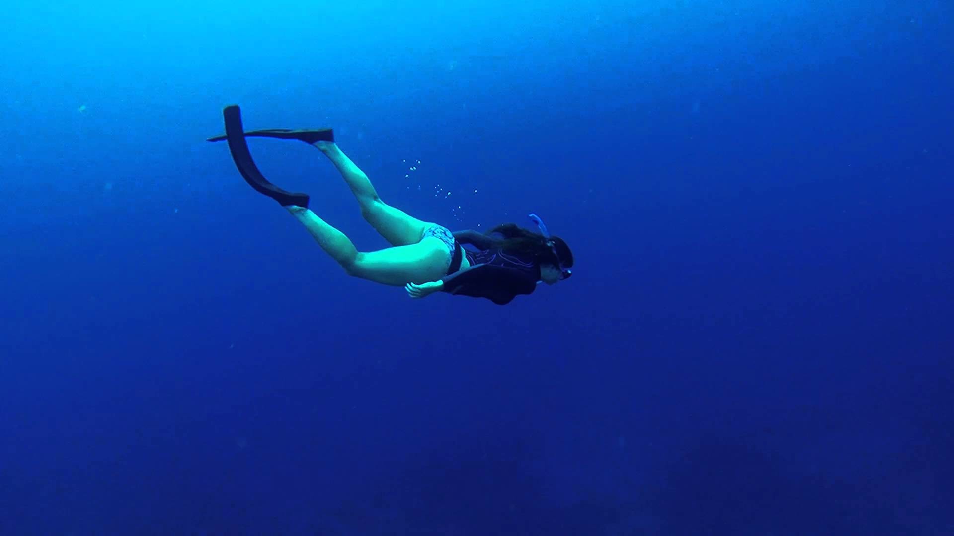 Freediving моноласта