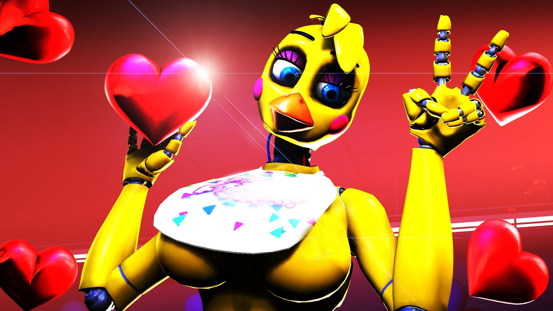 Toy Chica Fnaf Wallpaper.