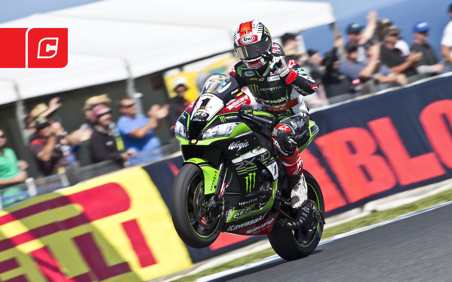 1920x1200 ... it will be up to the WorldSBK field to try and put world champion  Jonathan Rea's early run of form to an end in 2017 aboard the upgraded  ZX-10RR.