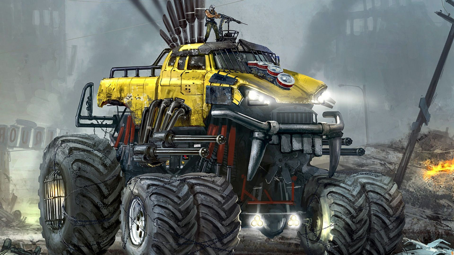 1920x1080 Top Wallpaper Monster Truck Hd All About Gallery Car