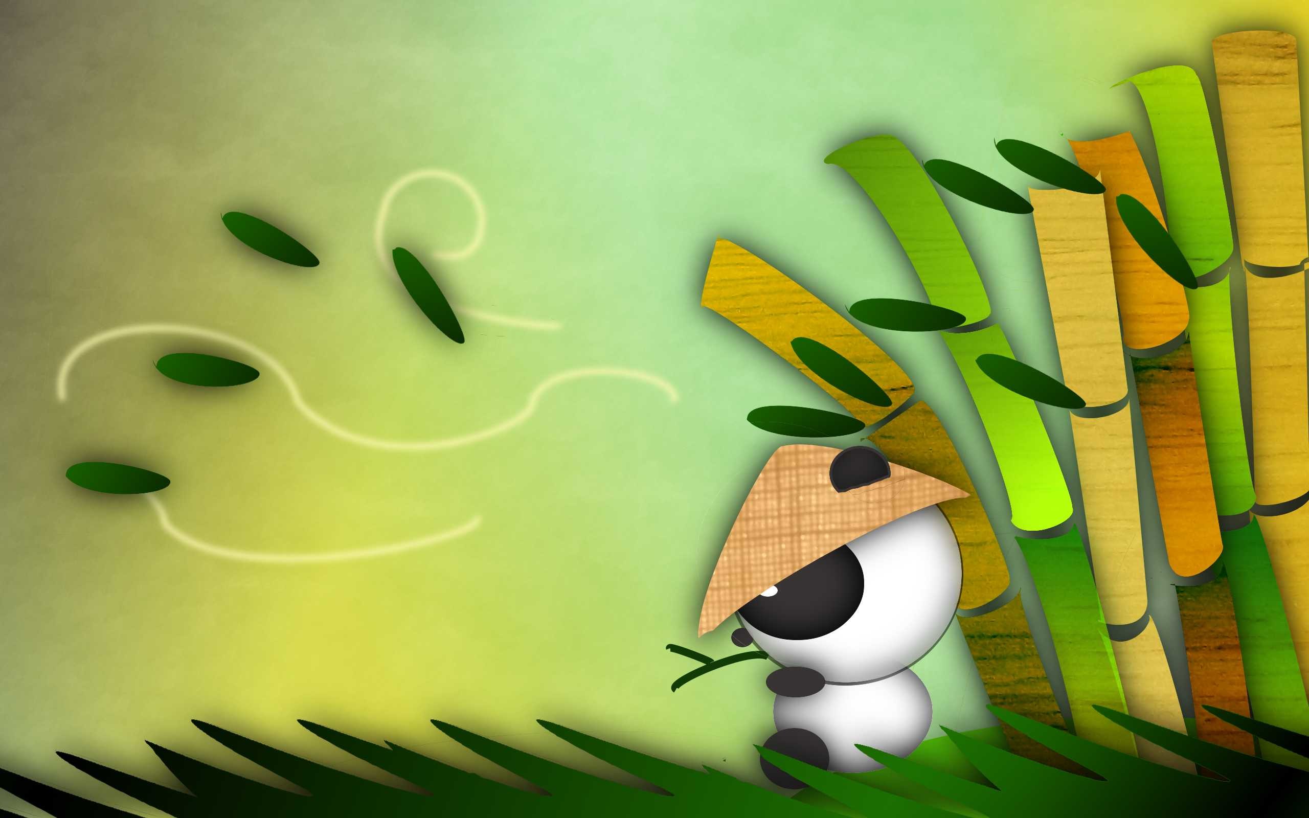 2560x1600 wallpaper.wiki-Funny-Cute-Panda-Cartoon-3D-Background-