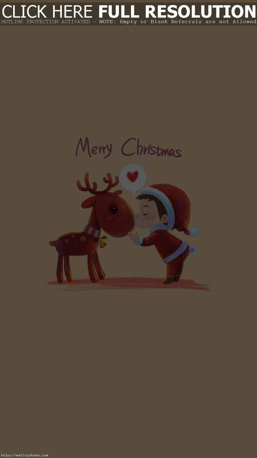 1080x1920 Cute Merry Christmas