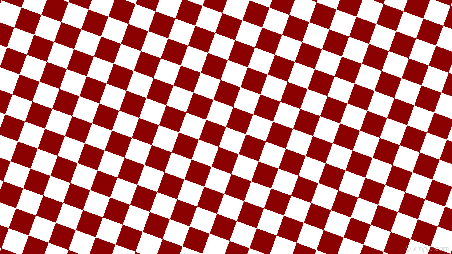 1920x1080 wallpaper checkered squares red white dark red #8b0000 #ffffff diagonal 70Â°  90px