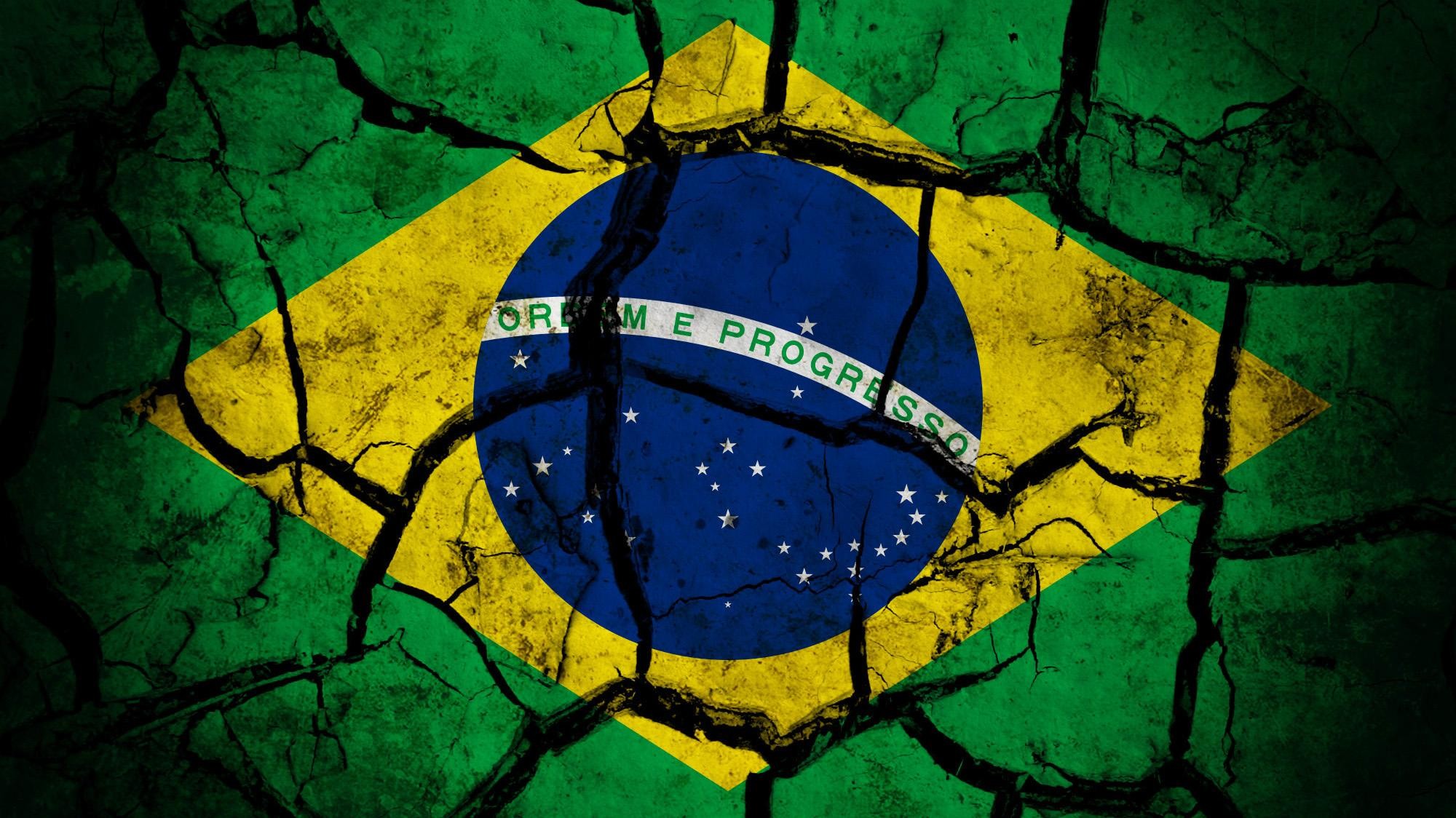 2000x1124 Tags:  Brazil Flag ...