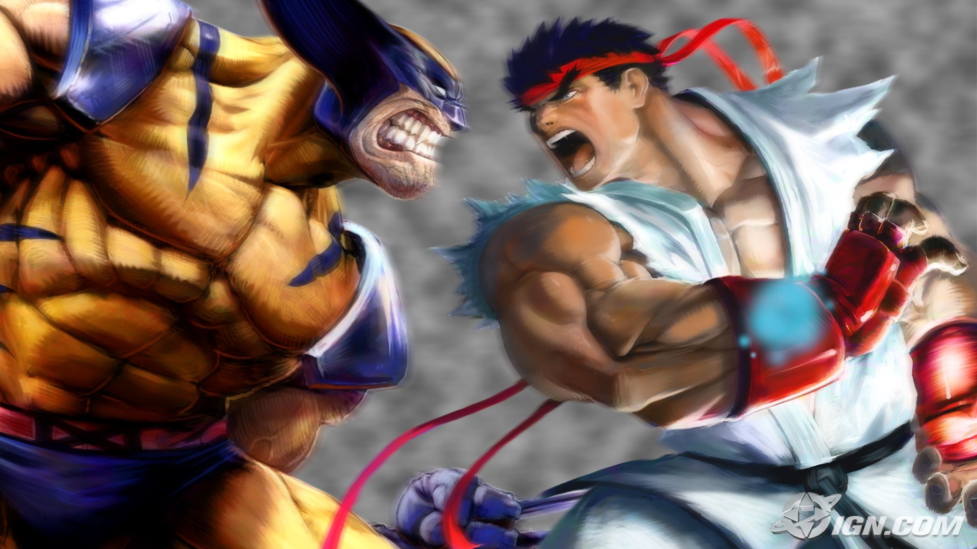 1920x1080 video games, Wolverine, Ryu, Marvel vs Capcom - Free Wallpaper /  WallpaperJam.com