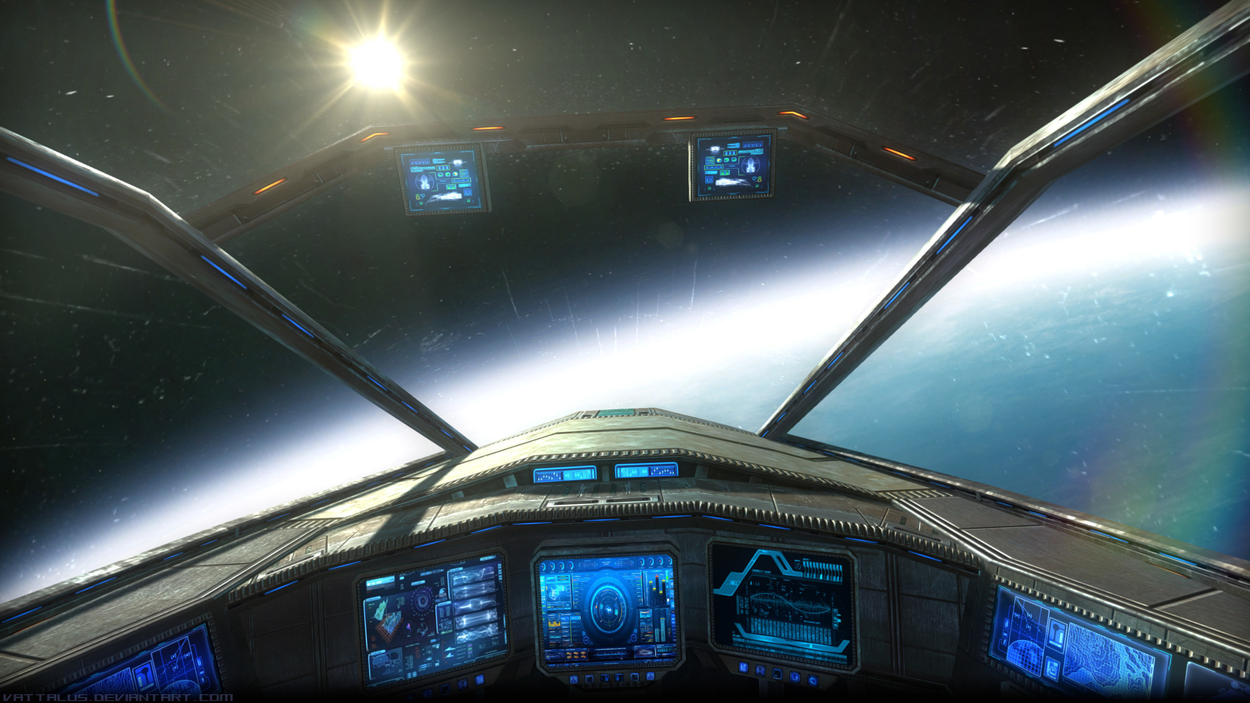 spaceship control panel texture