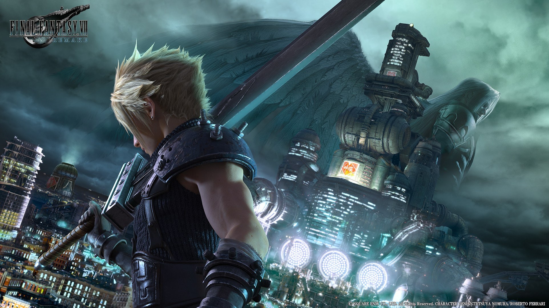 1924x1080 Update: Here's a high-res picture of the new key visual:  31783593134_6814b91b1b_o. Final Fantasy VII ...