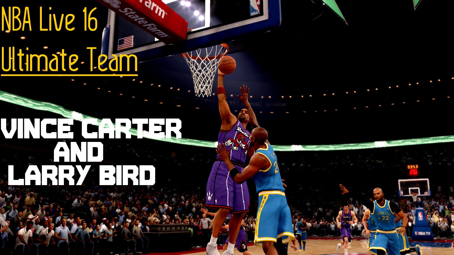 1920x1080 NBA Live 16 Ultimate Team: Vince Carter + Larry Bird throwback! - YouTube