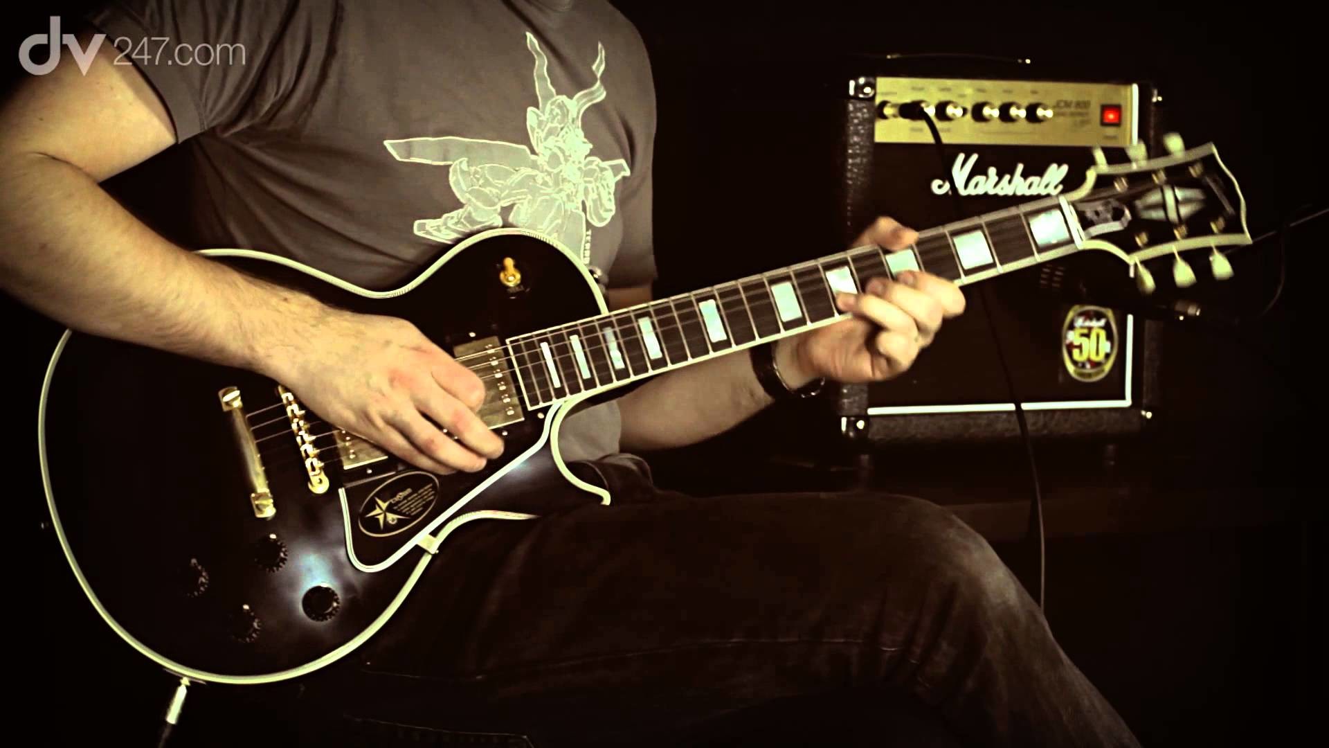 1920x1080 Gibson 1957 Les Paul Custom 3 Pickup VOS Electric Guitar Tone Demo - YouTube