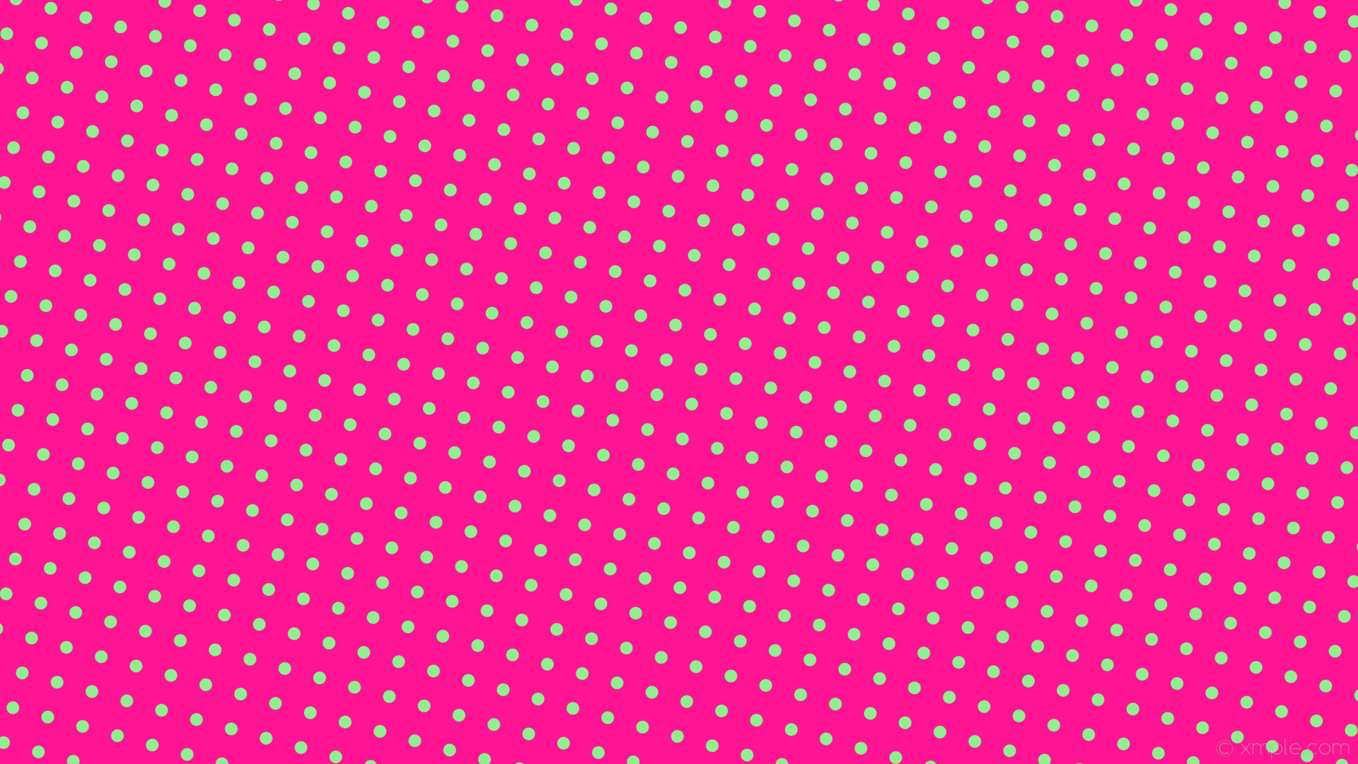 1920x1080 wallpaper spots pink polka green dots deep pink light green #ff1493 #90ee90  255Â°