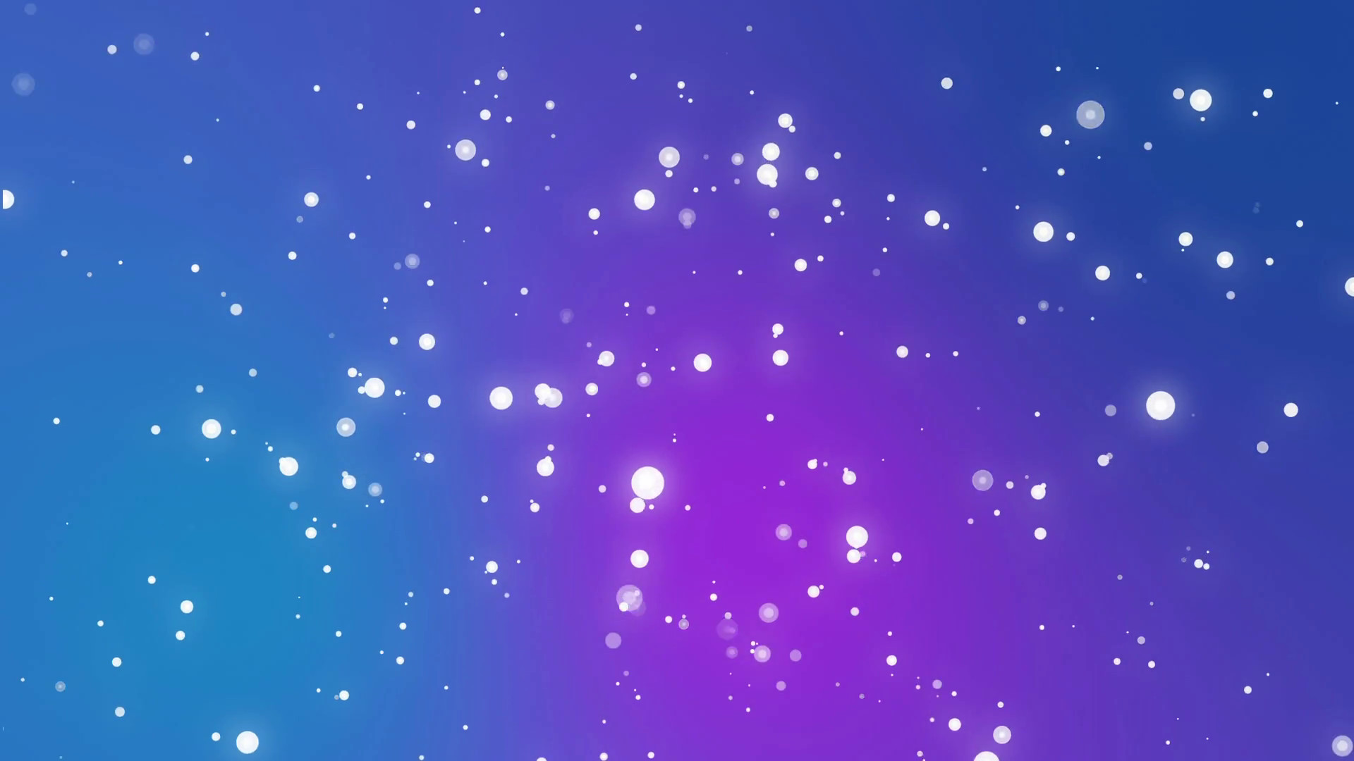 1920x1080 Fantasy purple blue gradient Christmas background with falling sparkly  white snowflakes