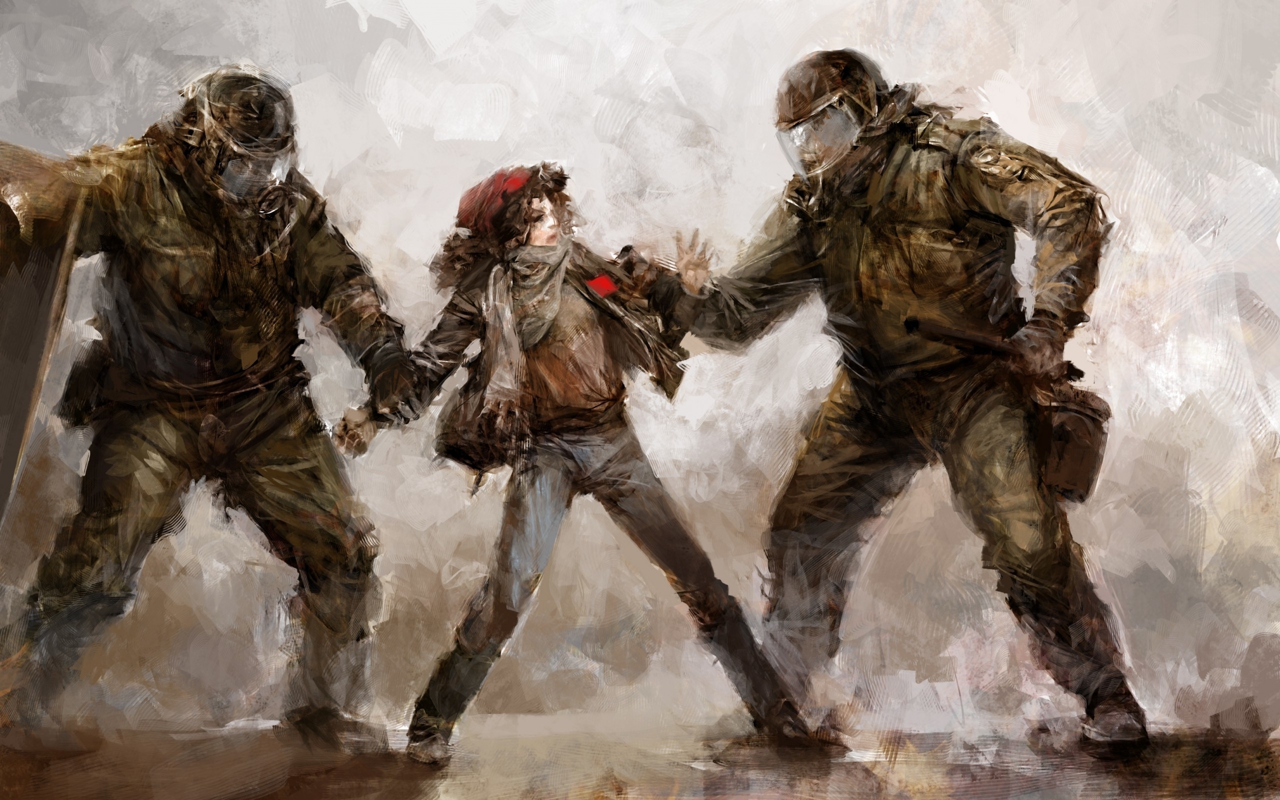 2560x1600 Riot Drawing Anarchy Police Wallpaper At Dark Wallpapers