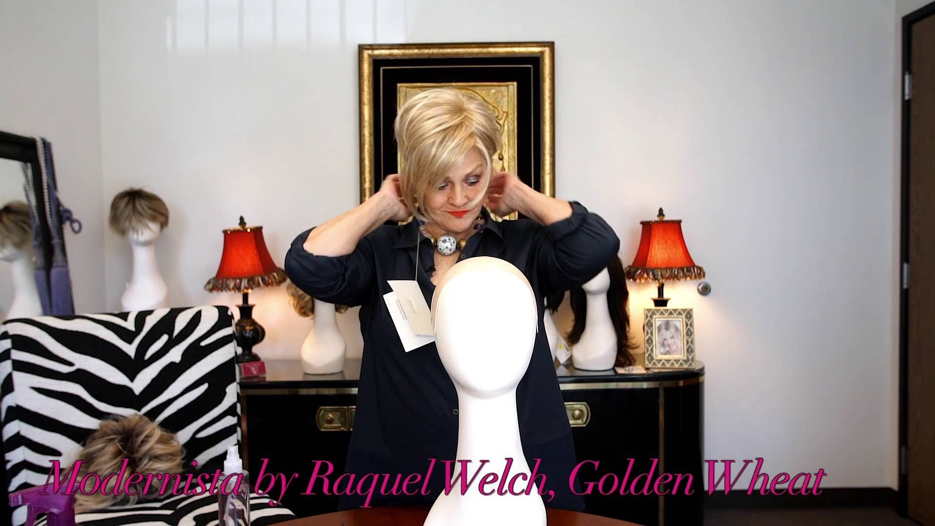 1920x1080 Modernista Wig by Raquel Welch in R14/88H Golden Wheat Wig Review - YouTube