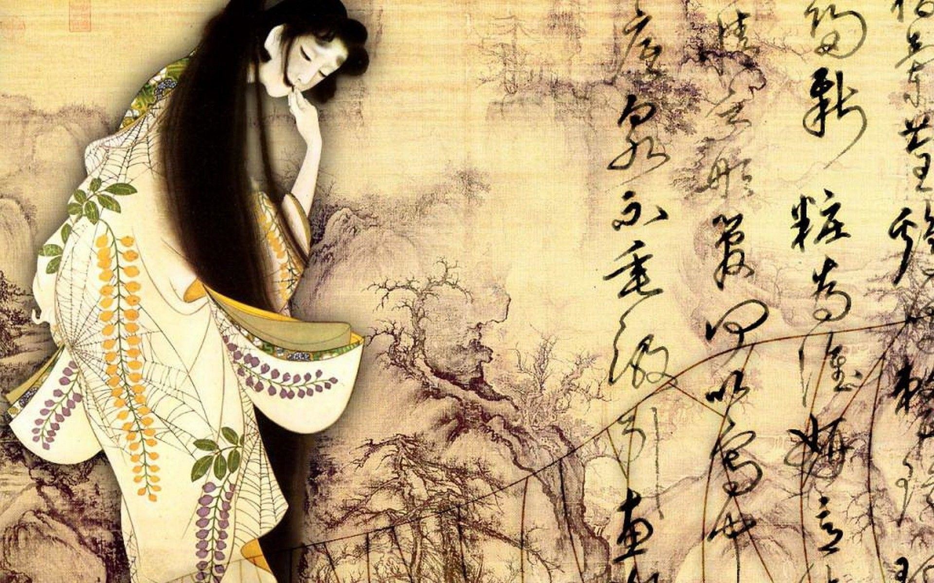 1920x1200 Japanese Art Wallpaper - WallpaperSafari